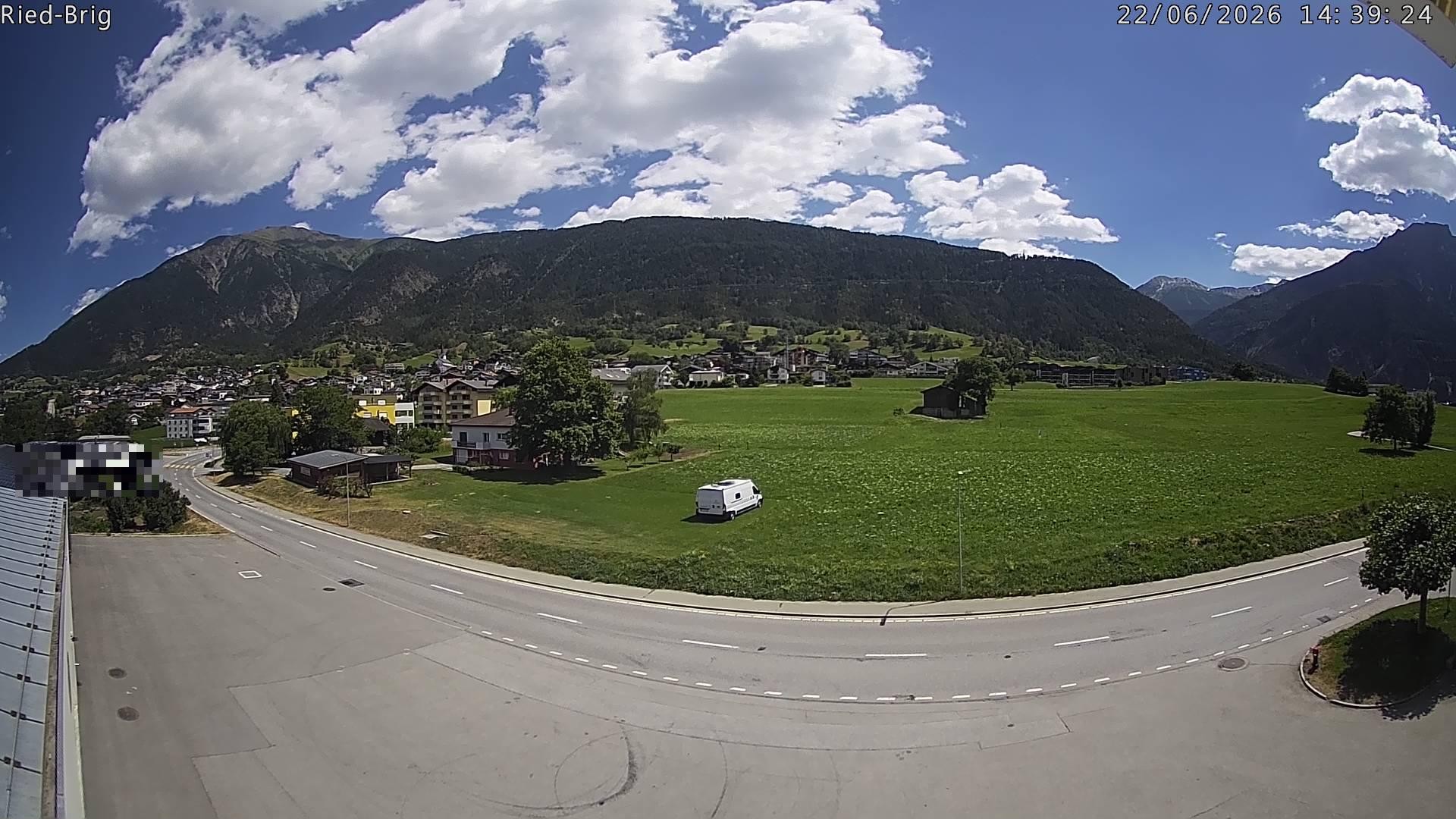 Archiv Foto Webcam Ried-Brig Süd