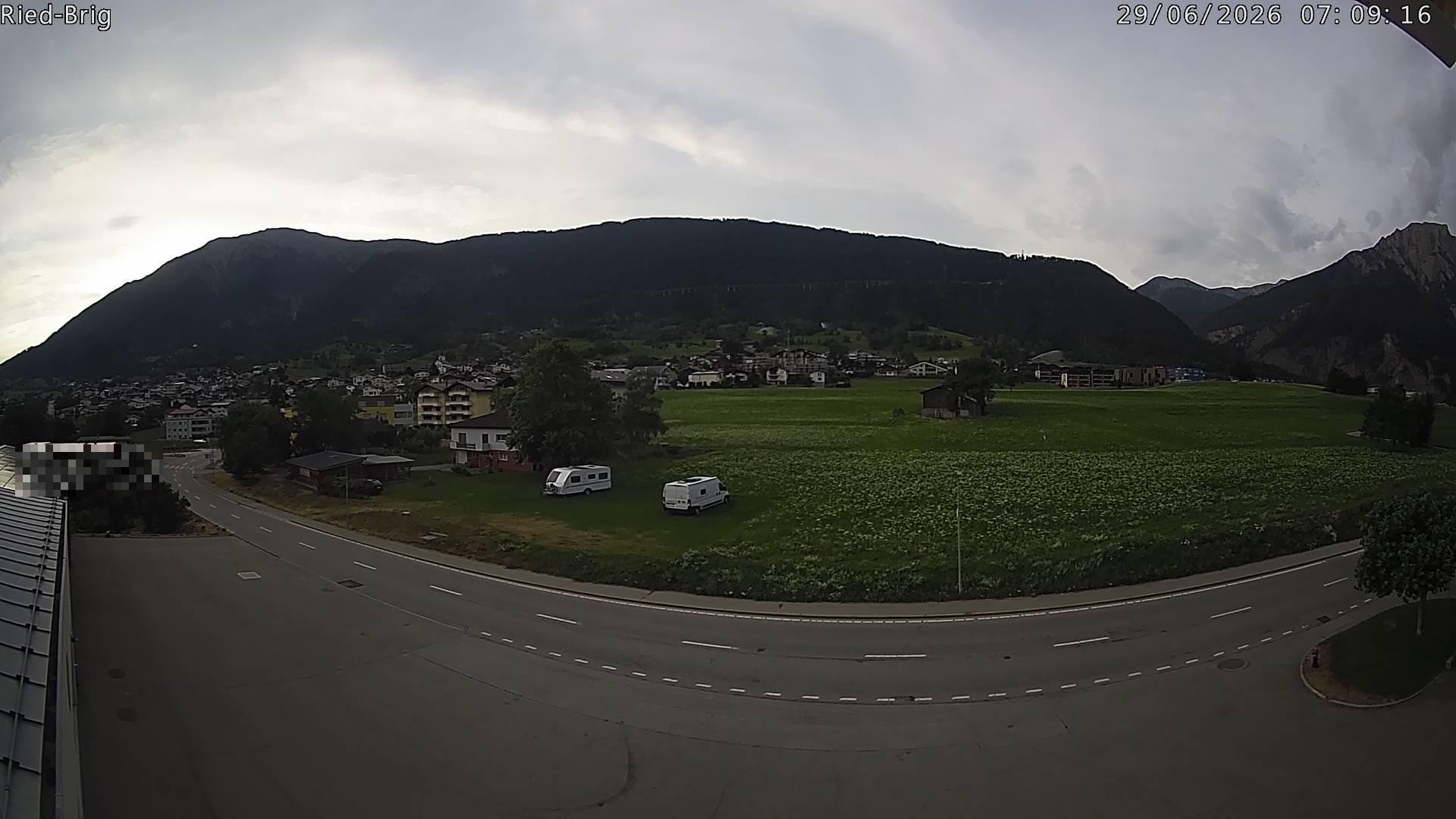 Archiv Foto Webcam Ried-Brig Süd