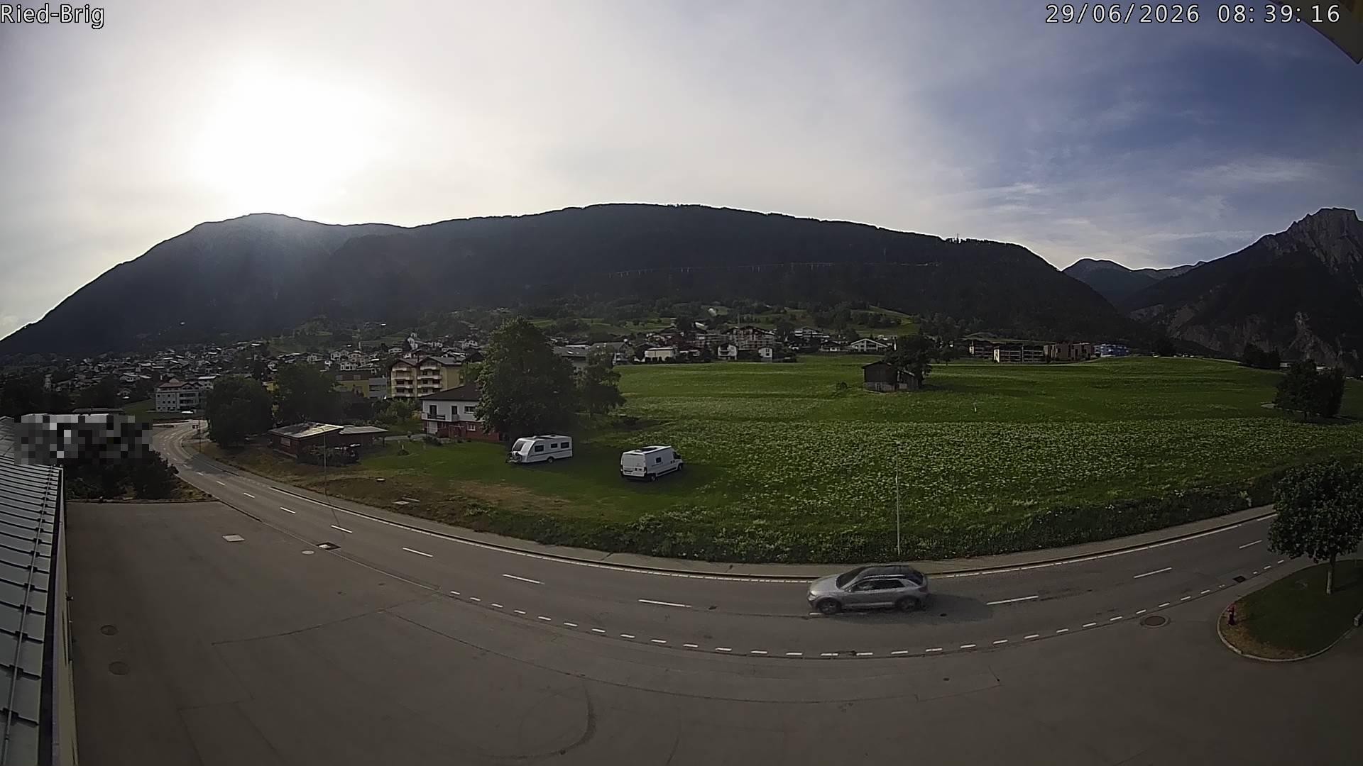 Archiv Foto Webcam Ried-Brig Süd