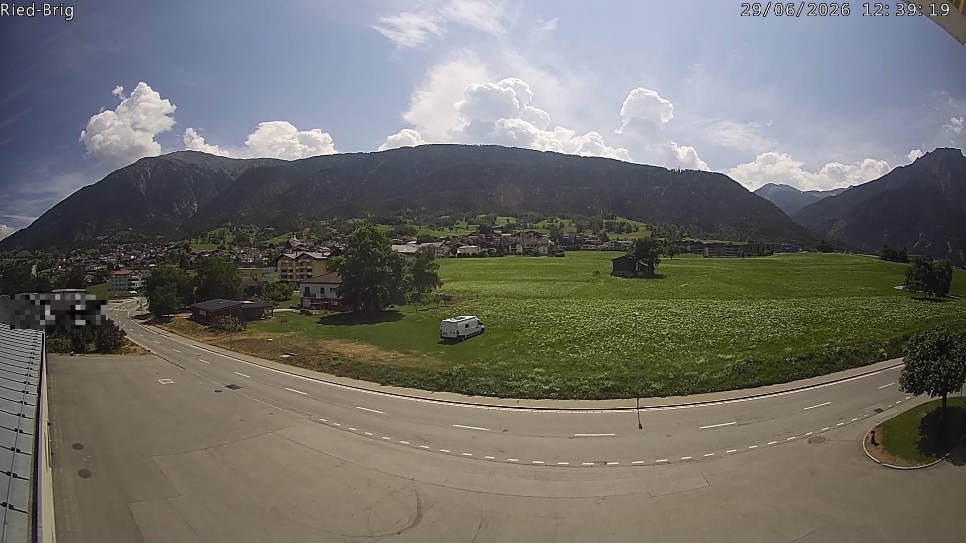 Archiv Foto Webcam Ried-Brig Süd