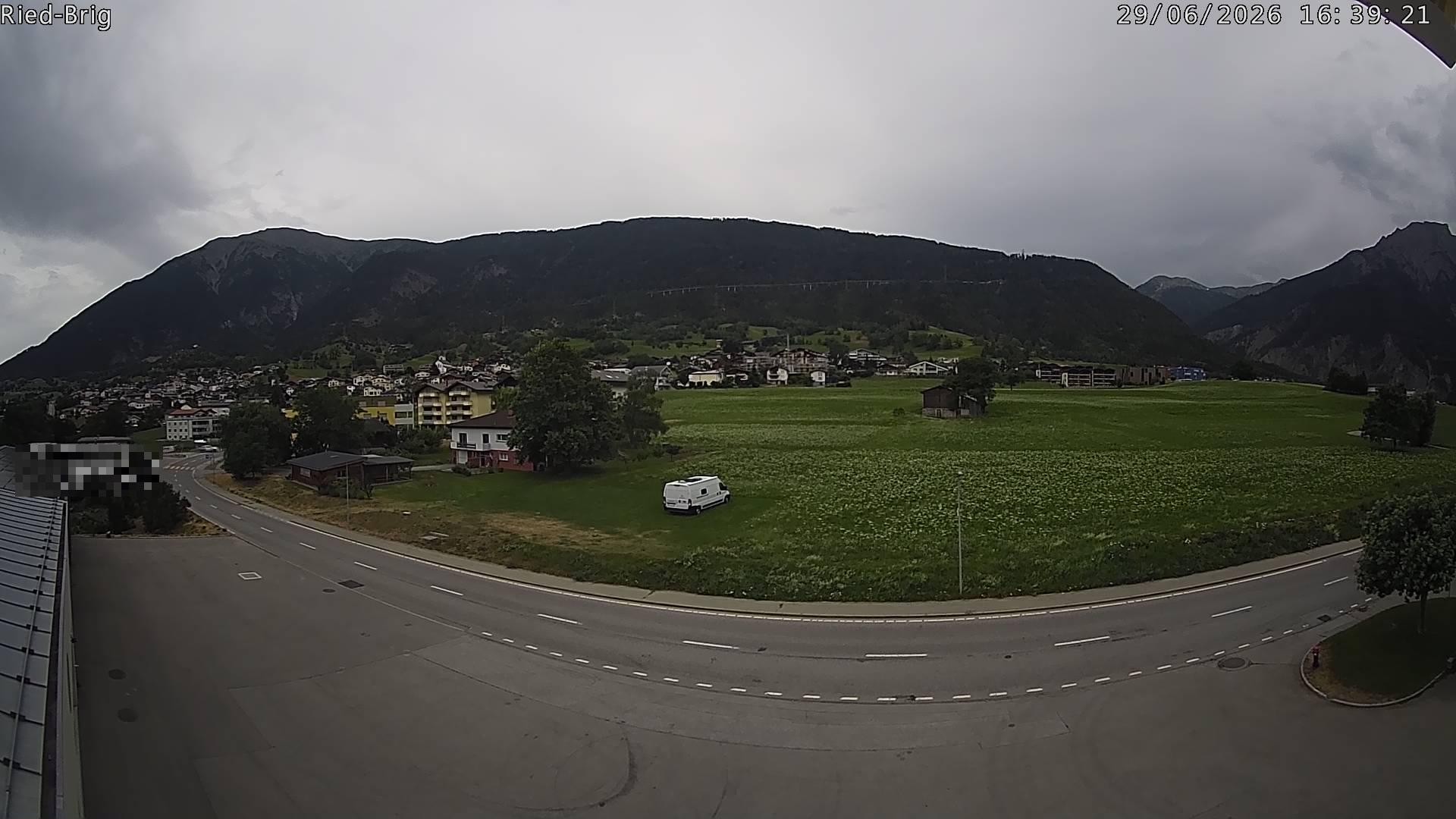 Archiv Foto Webcam Ried-Brig Süd