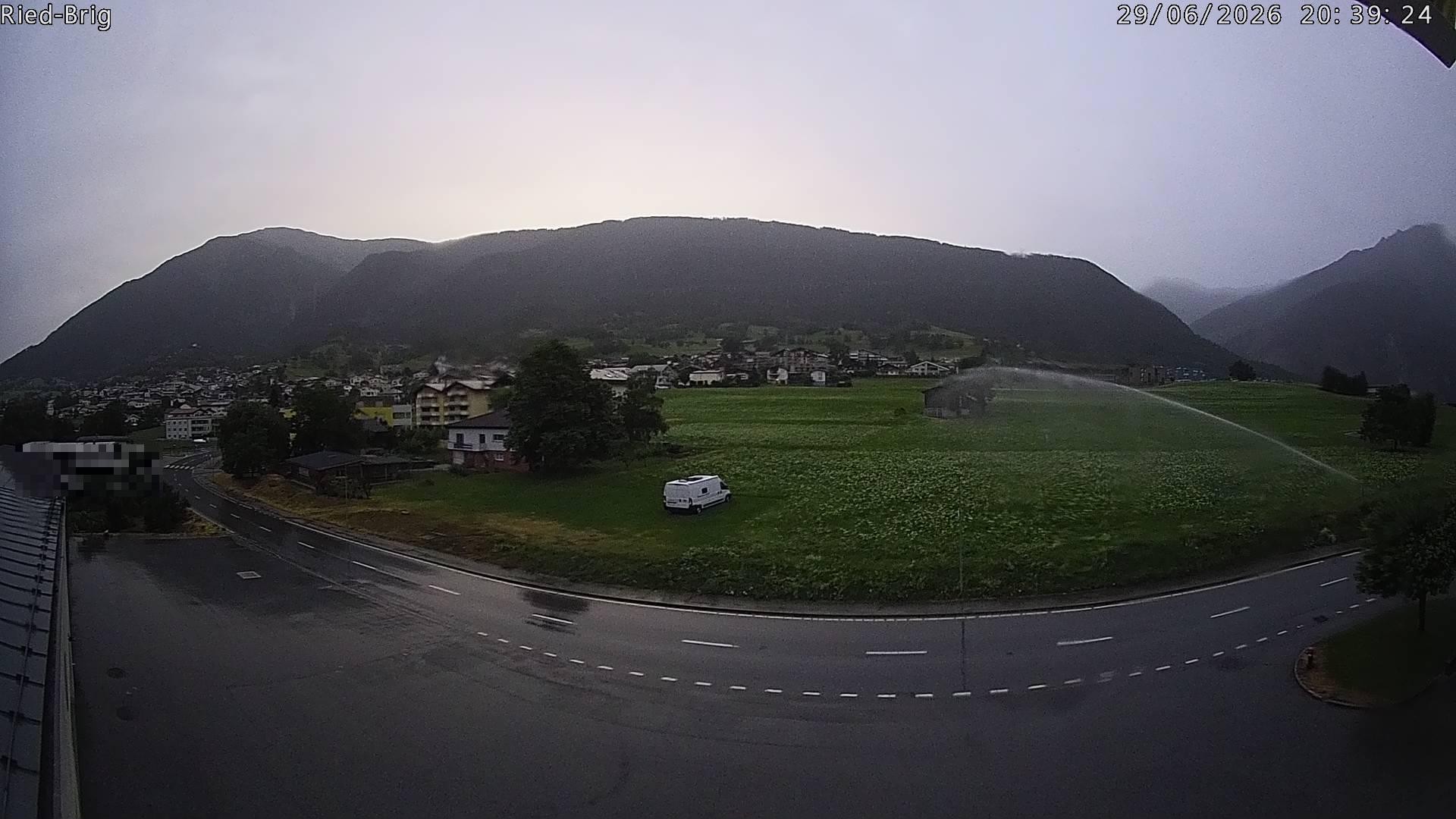Archiv Foto Webcam Ried-Brig Süd