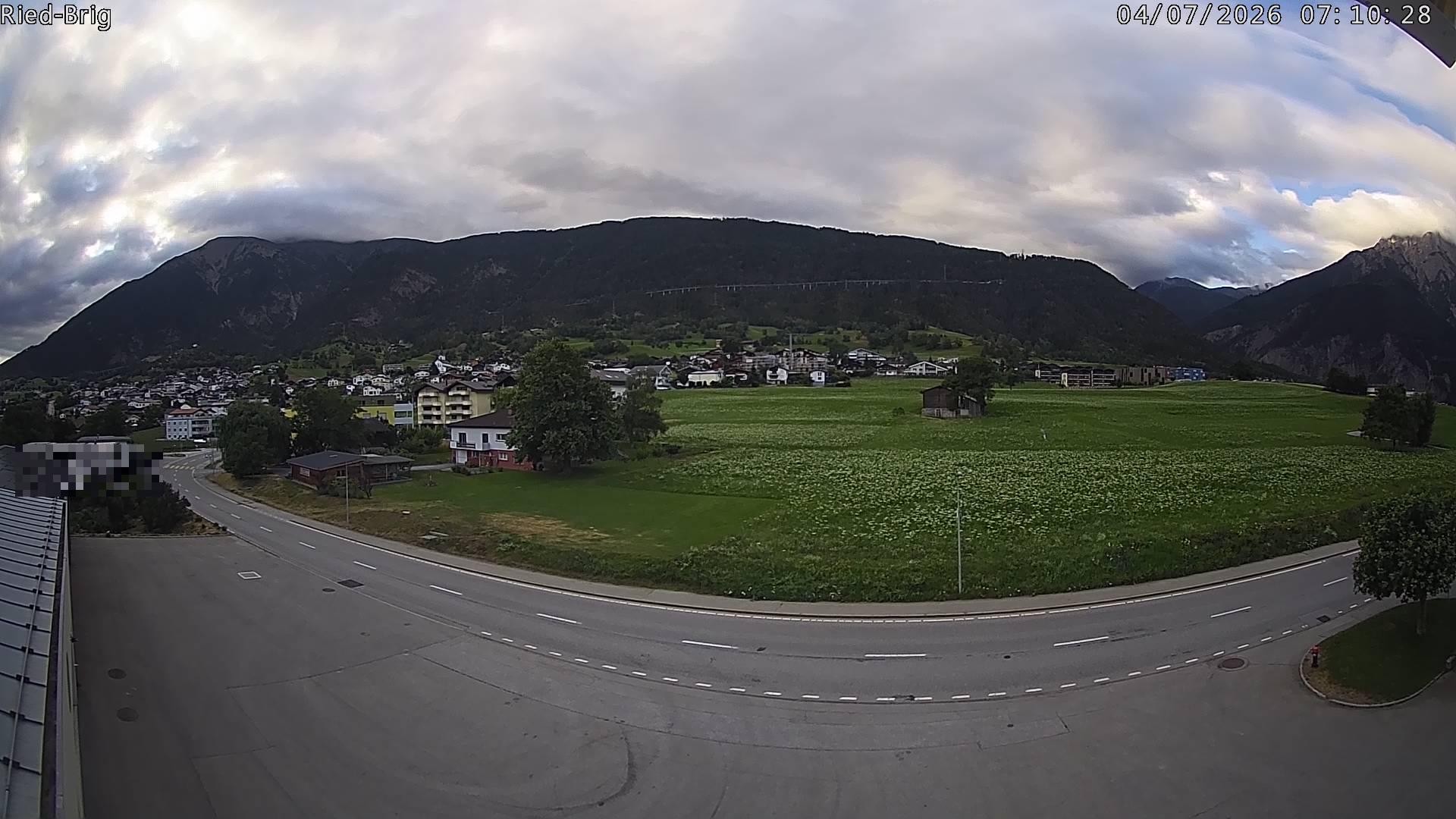 Archiv Foto Webcam Ried-Brig Süd