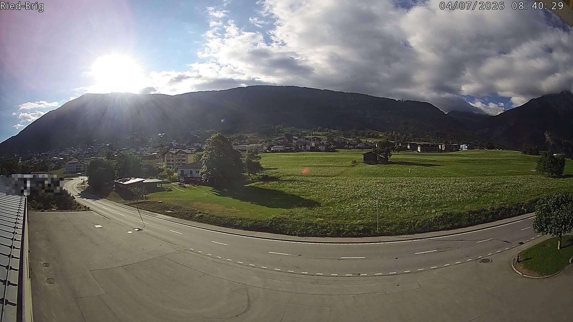 Archiv Foto Webcam Ried-Brig Süd