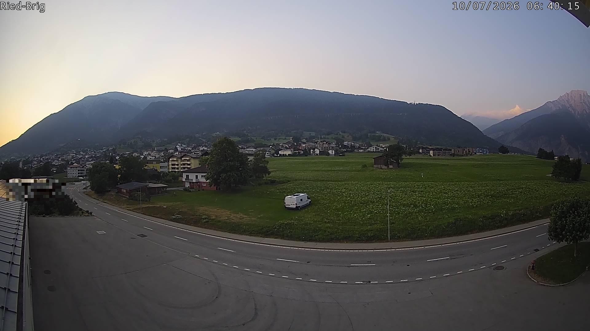 Archiv Foto Webcam Ried-Brig Süd