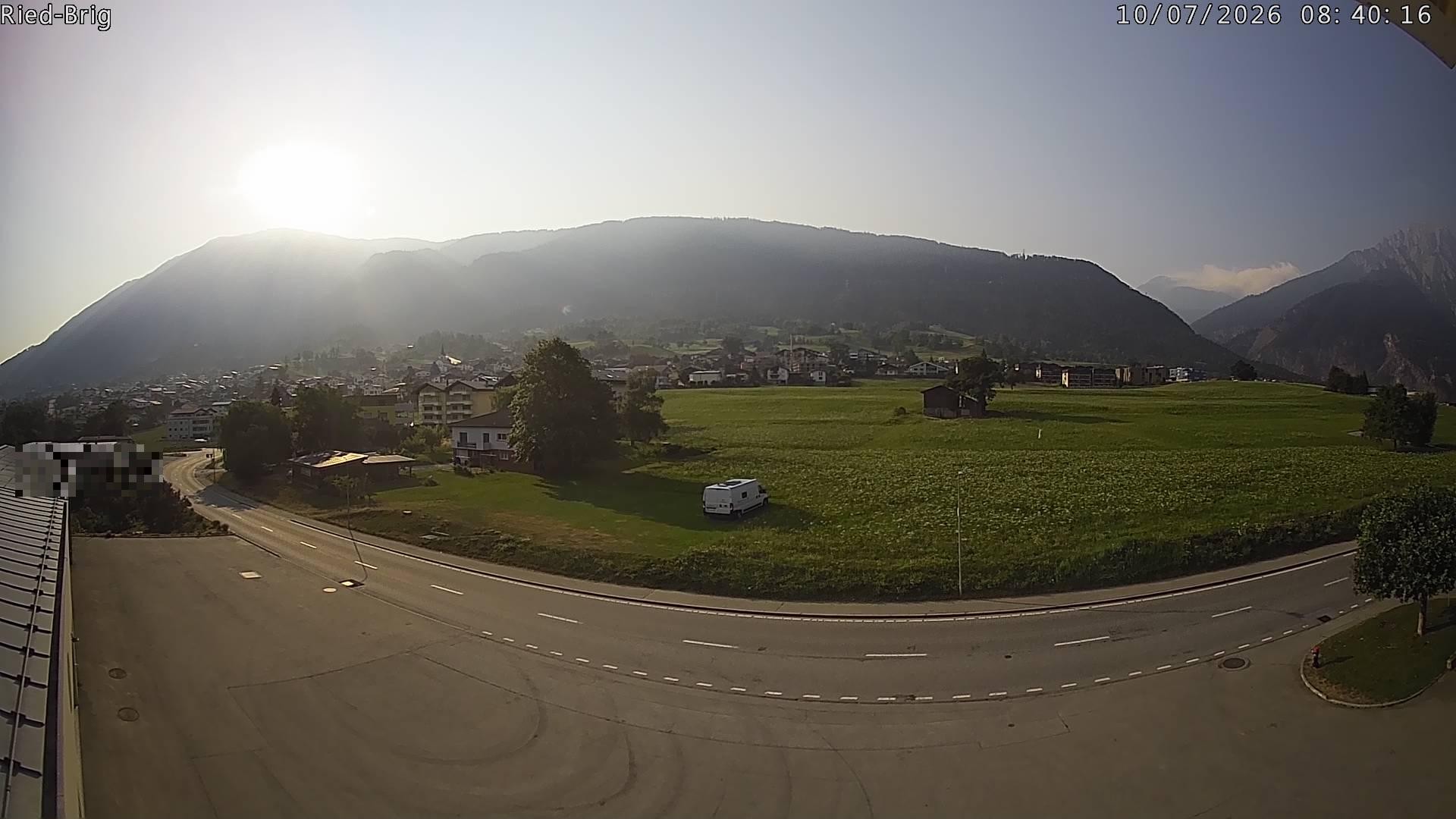 Archiv Foto Webcam Ried-Brig Süd