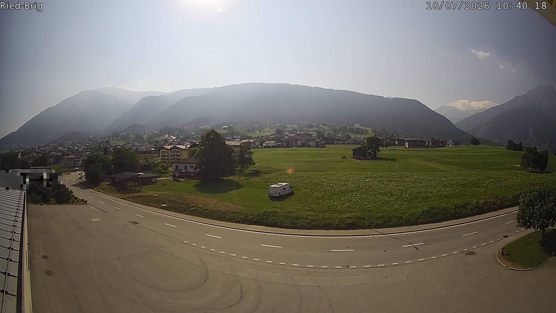 Archiv Foto Webcam Ried-Brig Süd