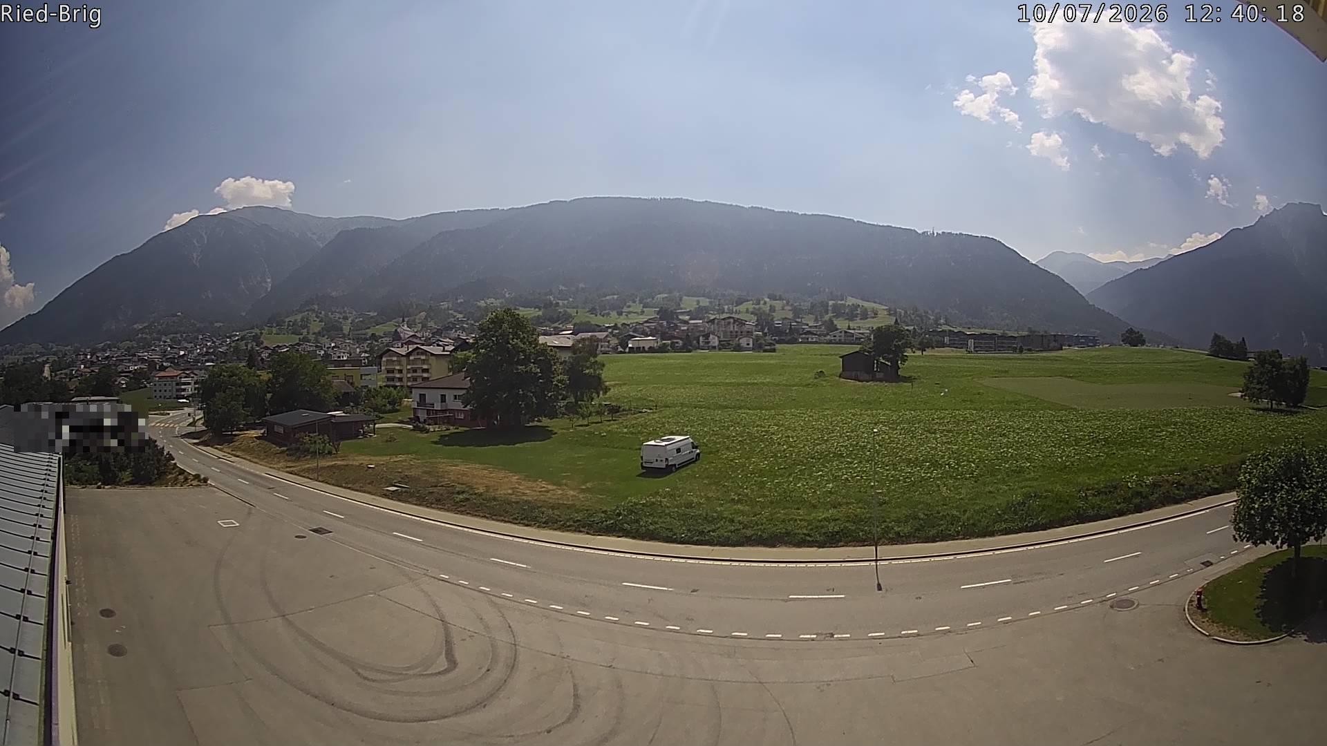 Archiv Foto Webcam Ried-Brig Süd