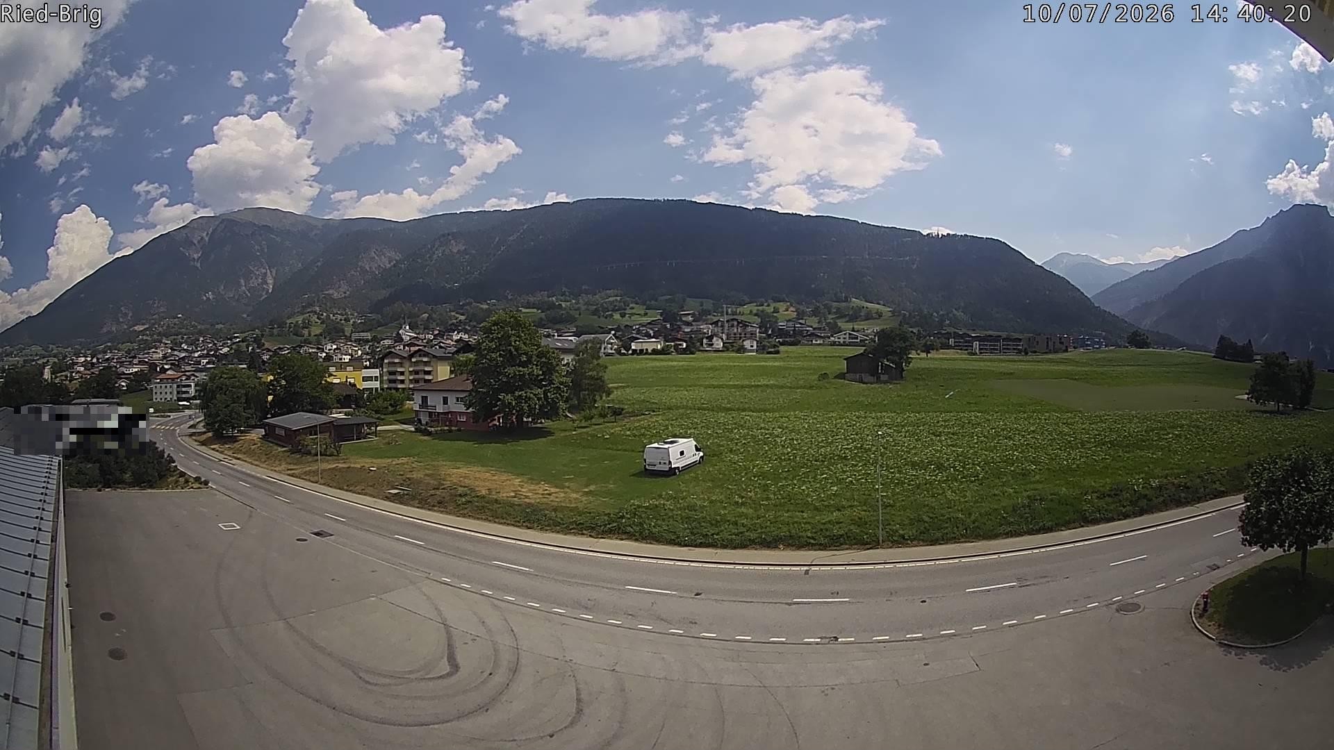 Archiv Foto Webcam Ried-Brig Süd