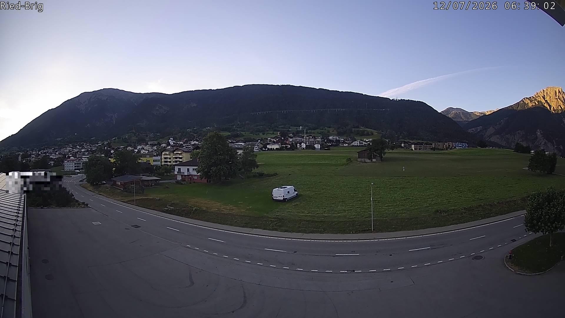 Archived image Webcam Ried-Brig South