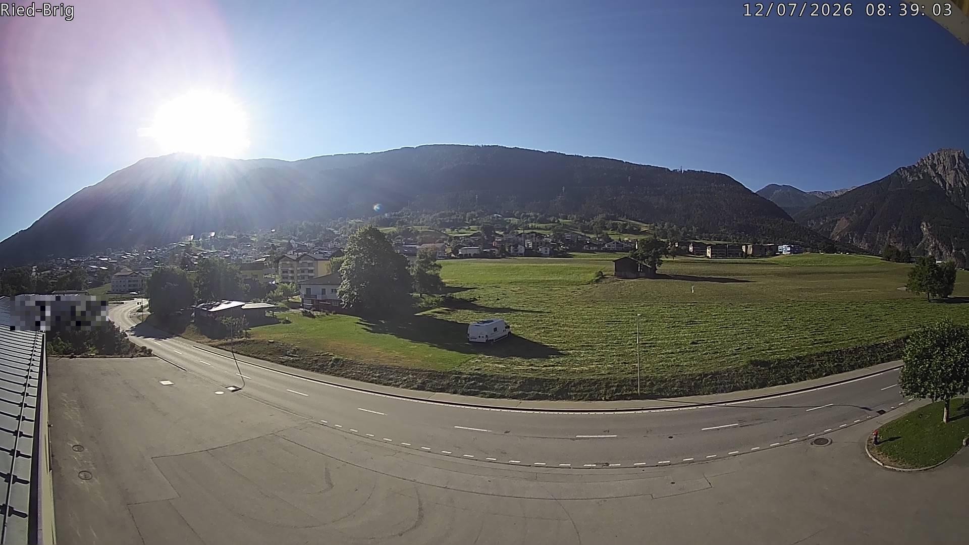 Archived image Webcam Ried-Brig South