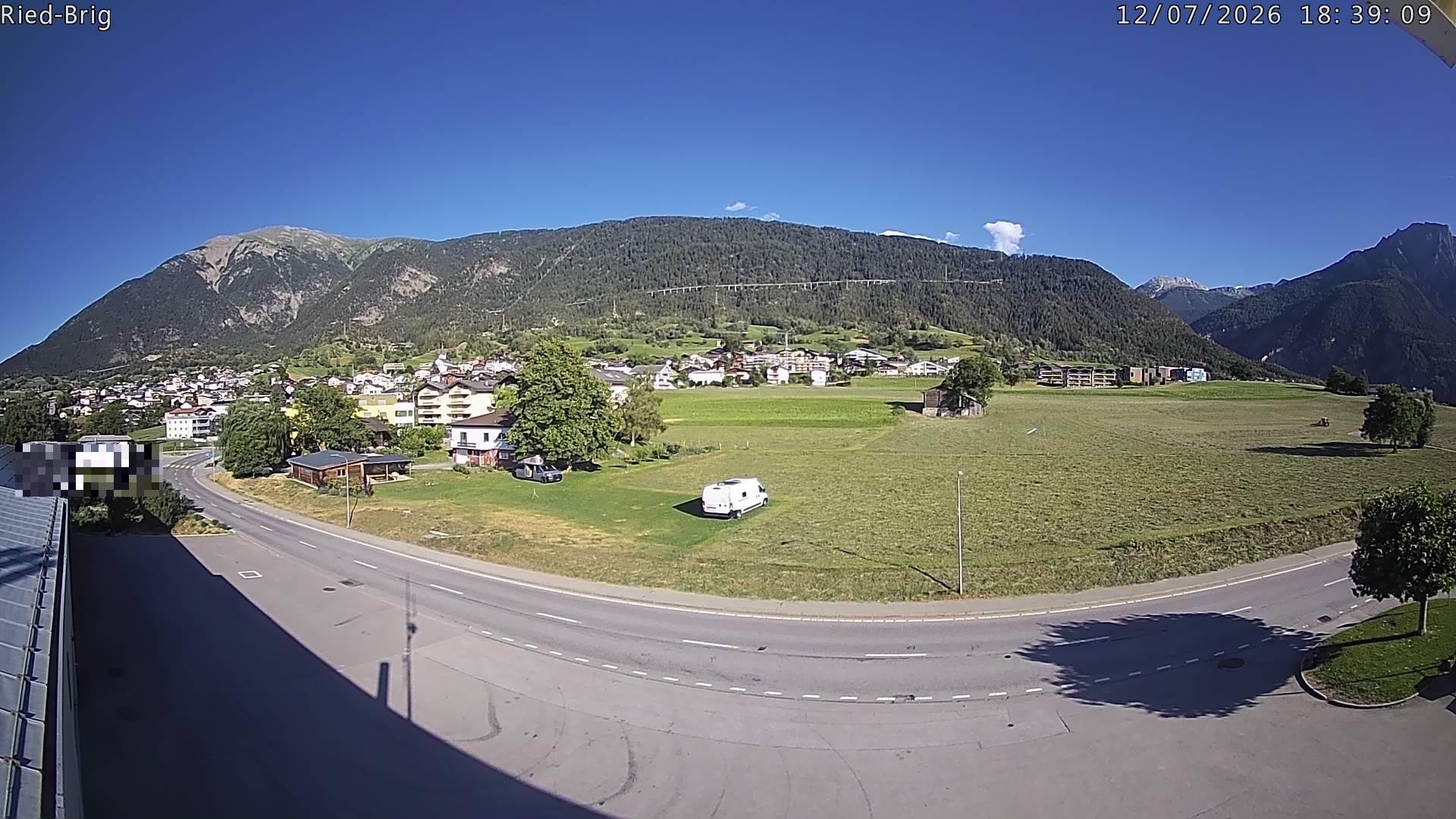 Archived image Webcam Ried-Brig South