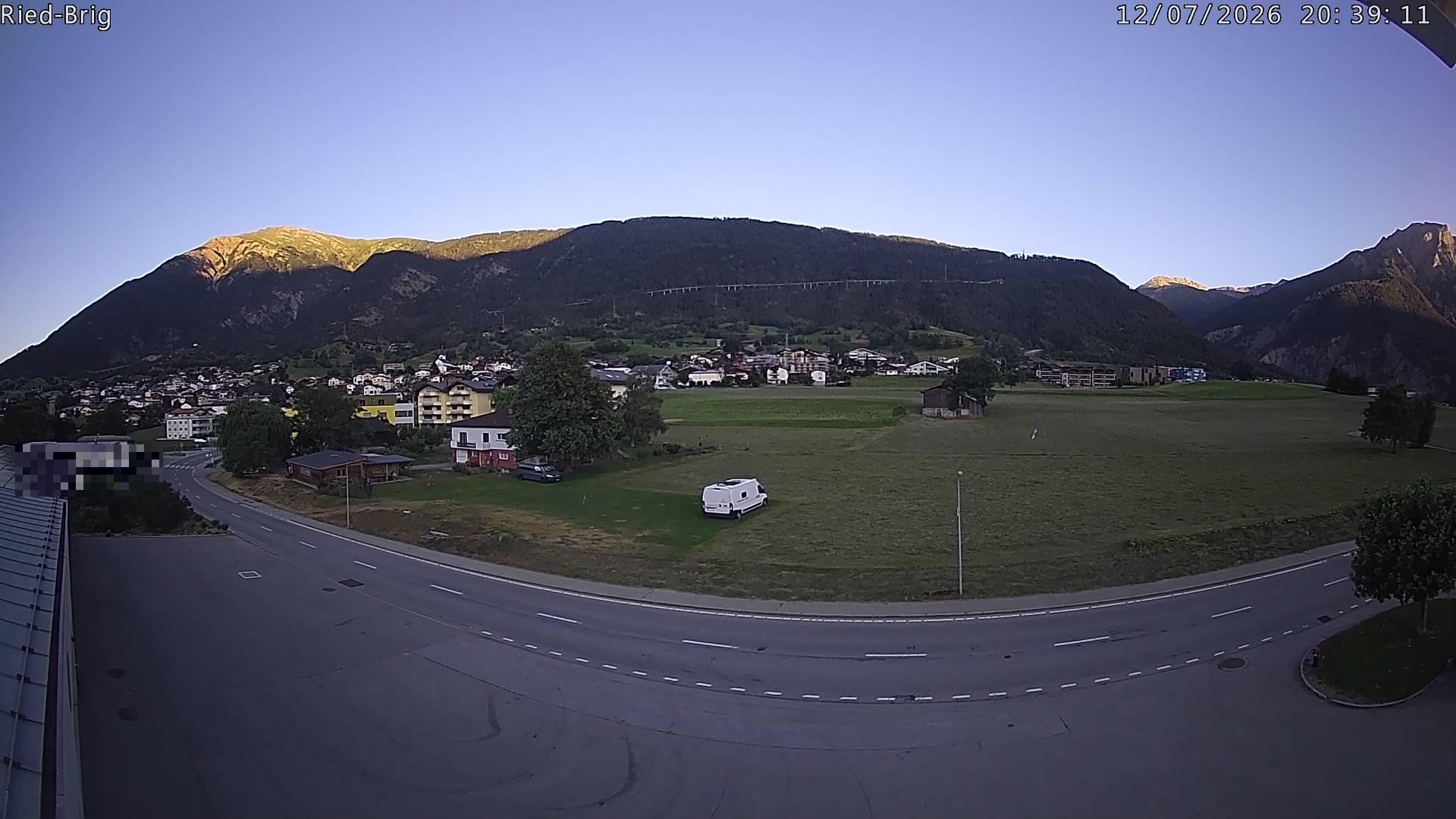 Archived image Webcam Ried-Brig South