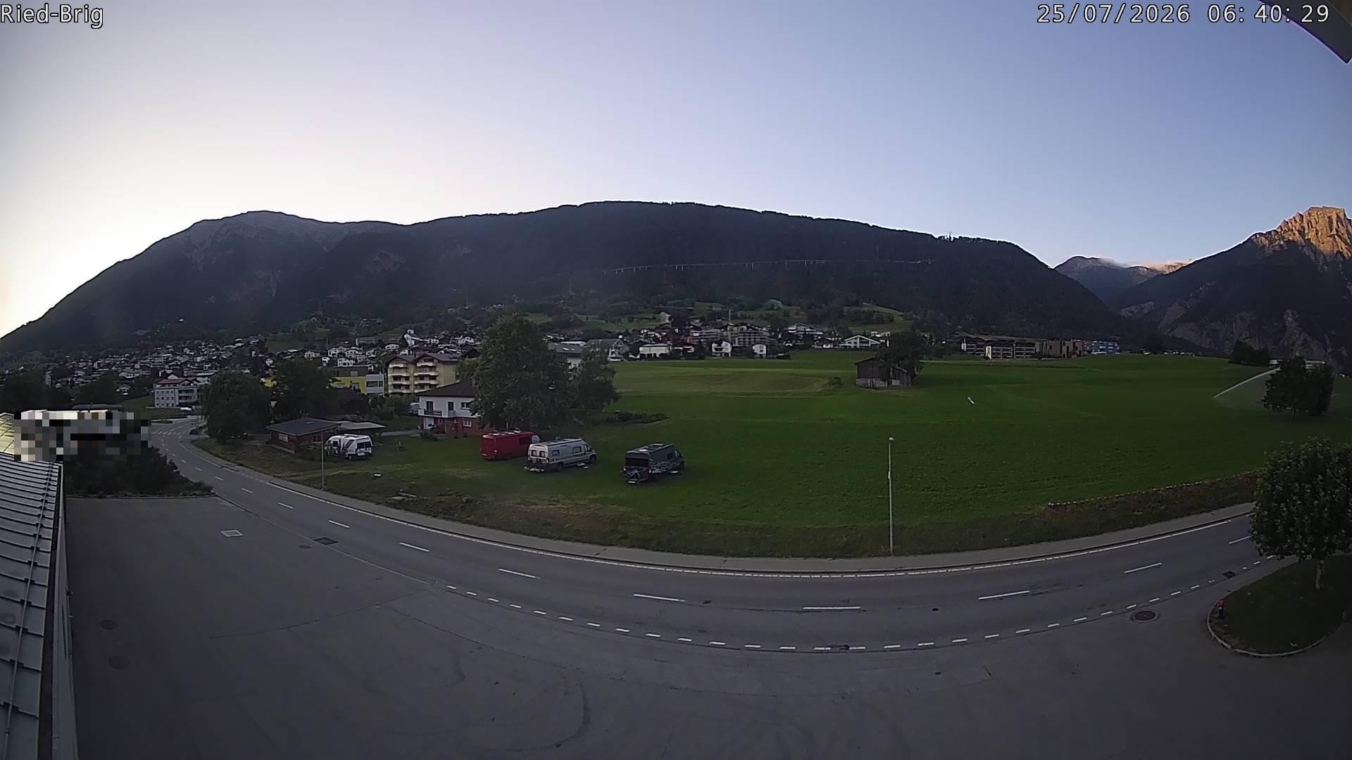 Archiv Foto Webcam Ried-Brig Süd