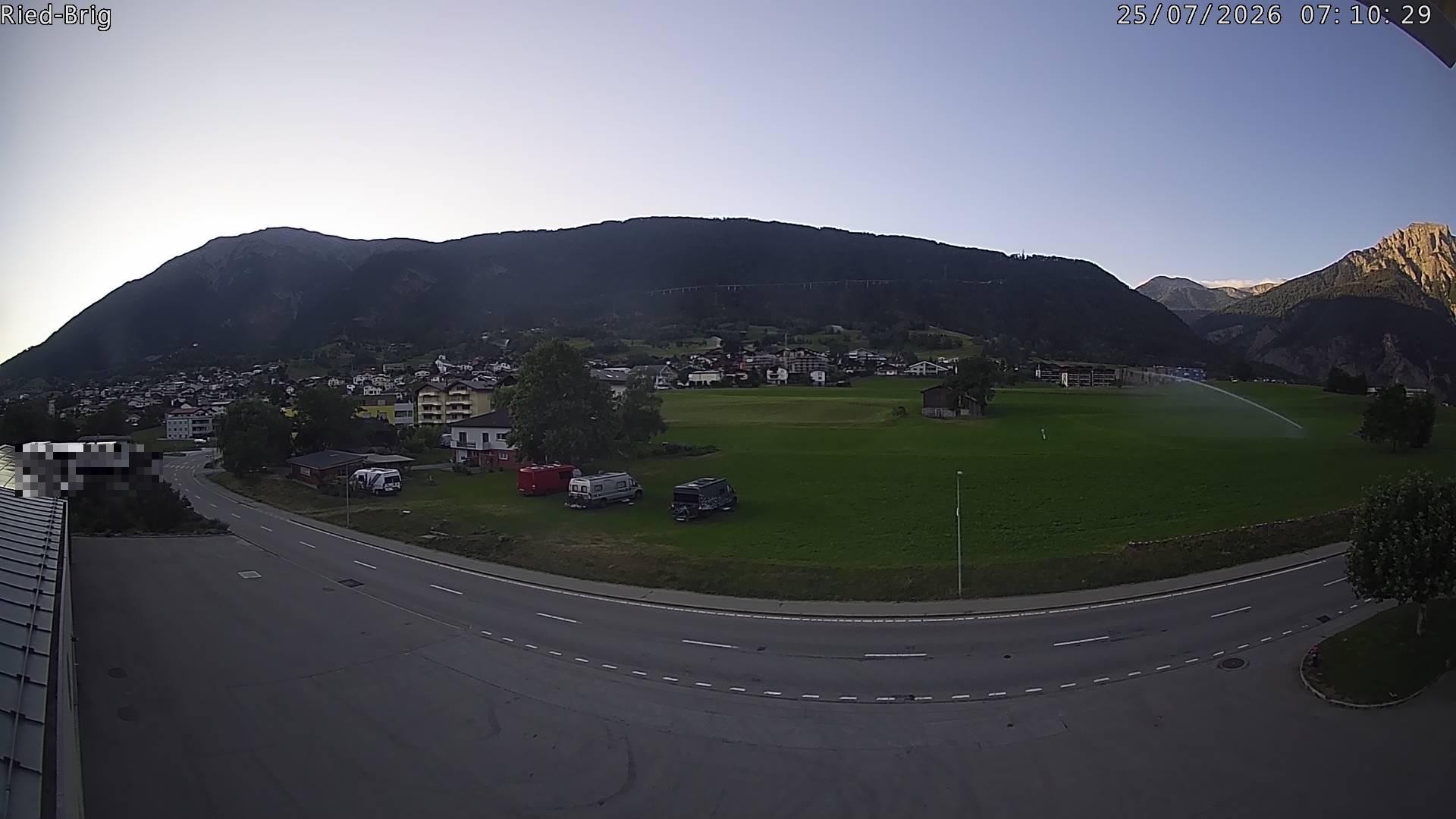 Archiv Foto Webcam Ried-Brig Süd
