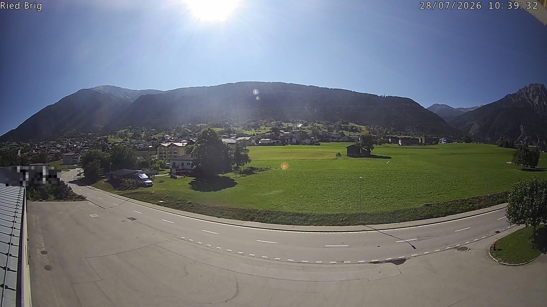 Archiv Foto Webcam Ried-Brig Süd