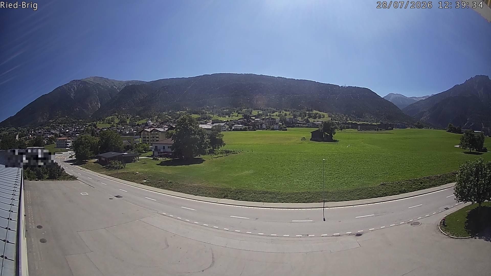 Archiv Foto Webcam Ried-Brig Süd