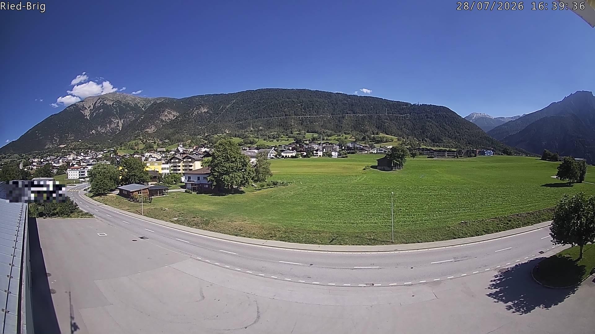 Archiv Foto Webcam Ried-Brig Süd