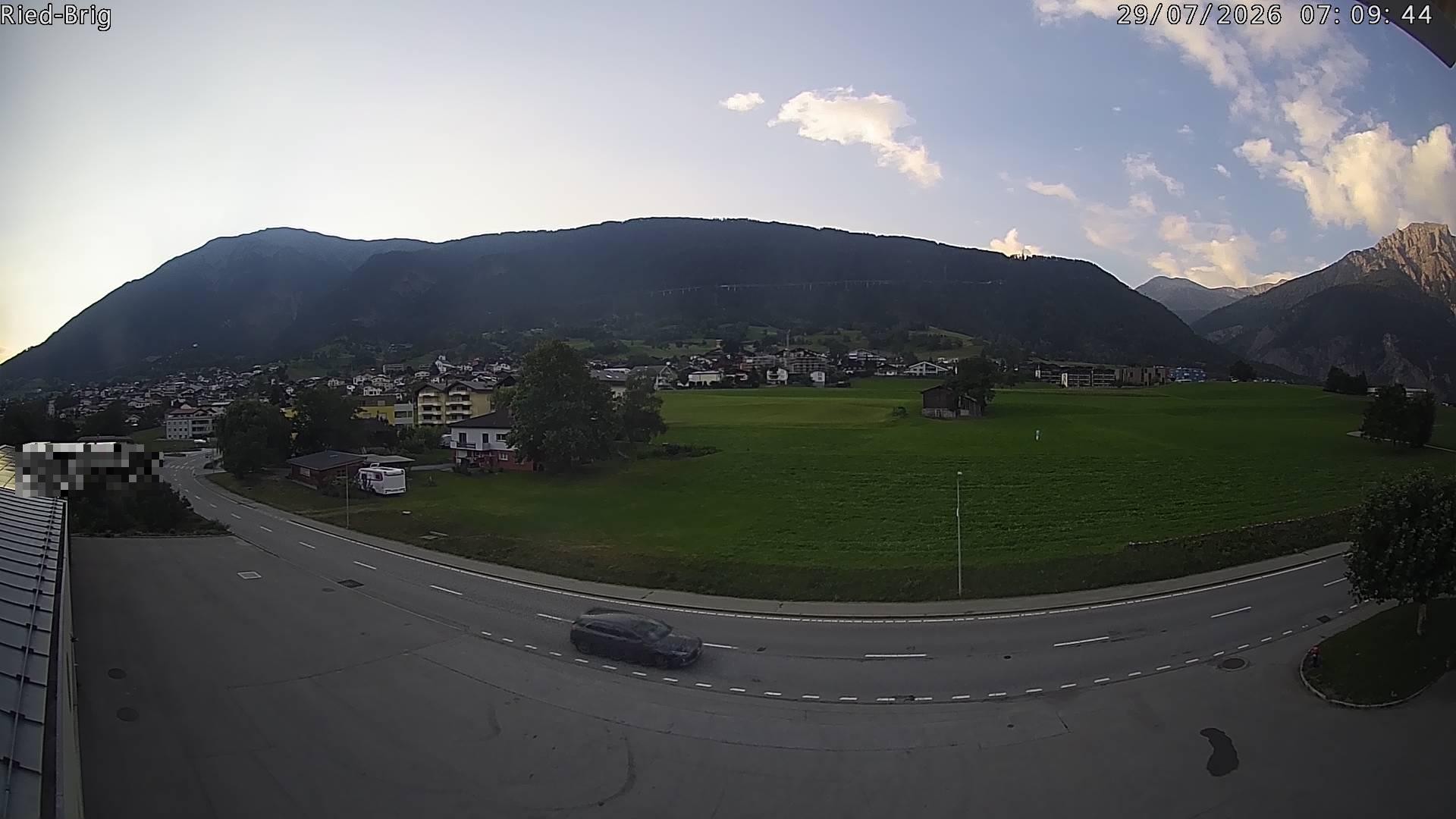 Archiv Foto Webcam Ried-Brig Süd