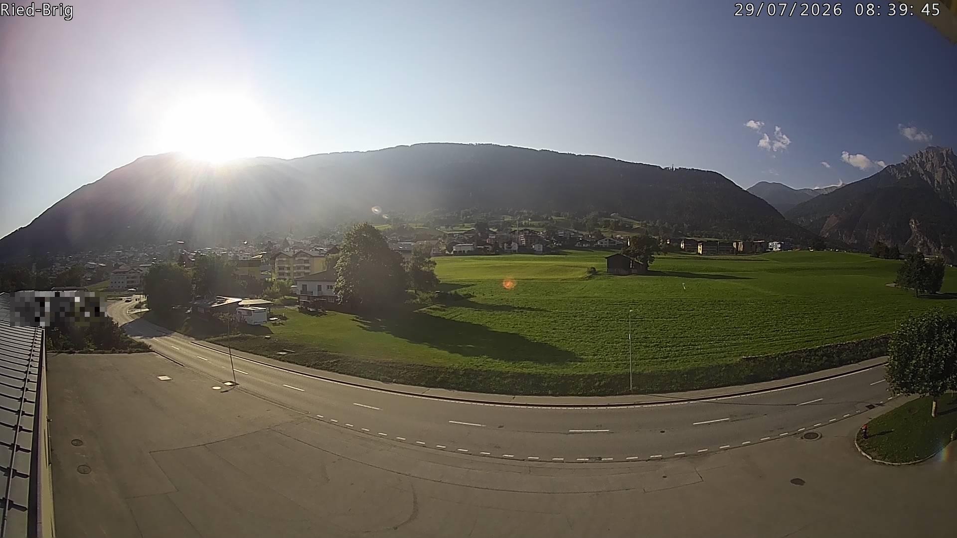 Archiv Foto Webcam Ried-Brig Süd