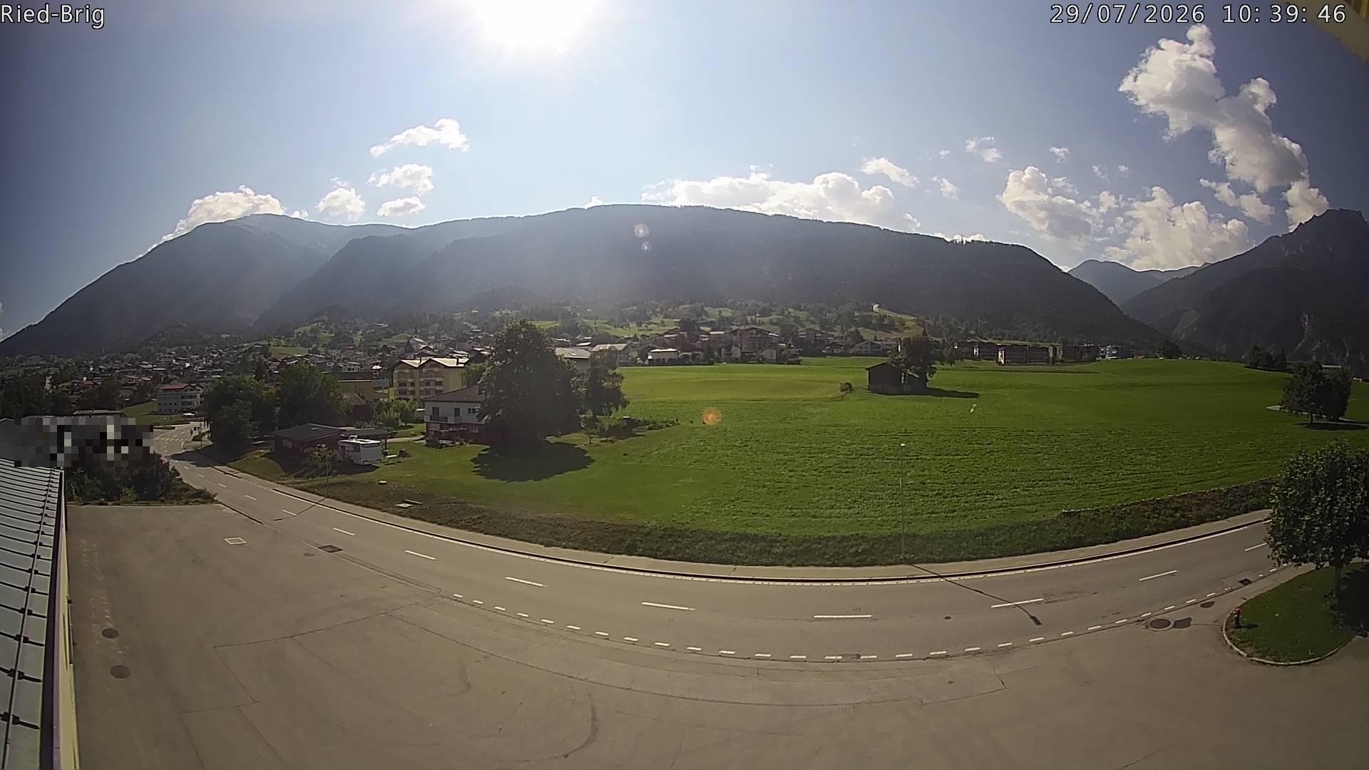 Archiv Foto Webcam Ried-Brig Süd