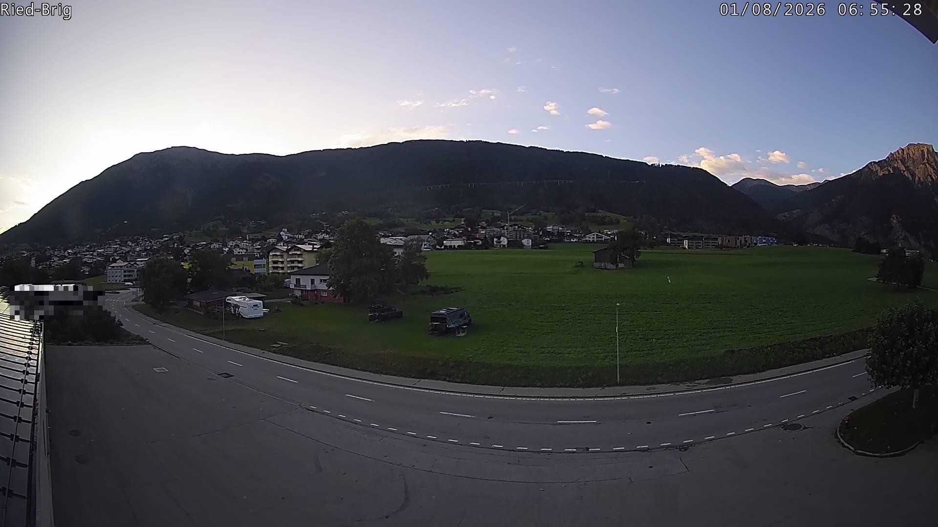 Archived image Webcam Ried-Brig South