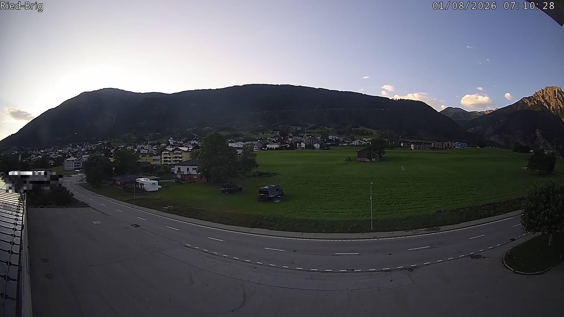 Archived image Webcam Ried-Brig South