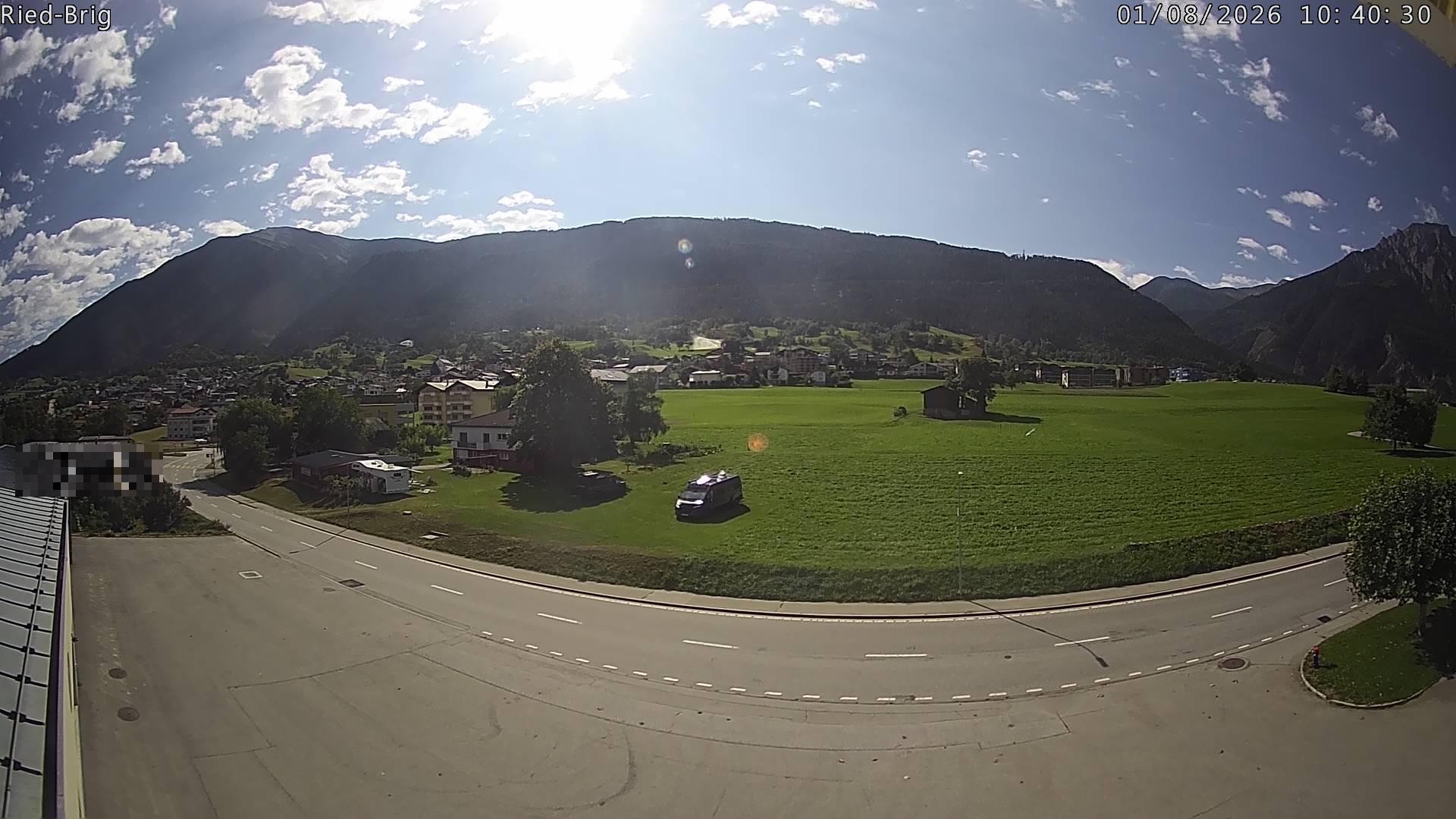 Archived image Webcam Ried-Brig South
