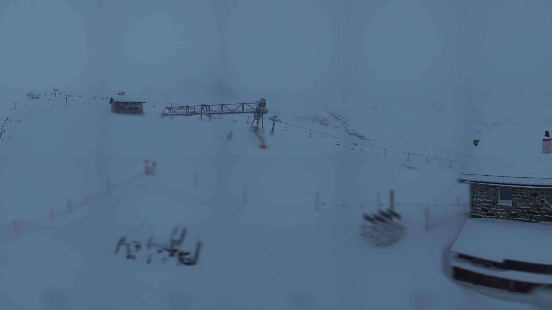 Archiv Foto Webcam Saas Fee - Längfluh Süd