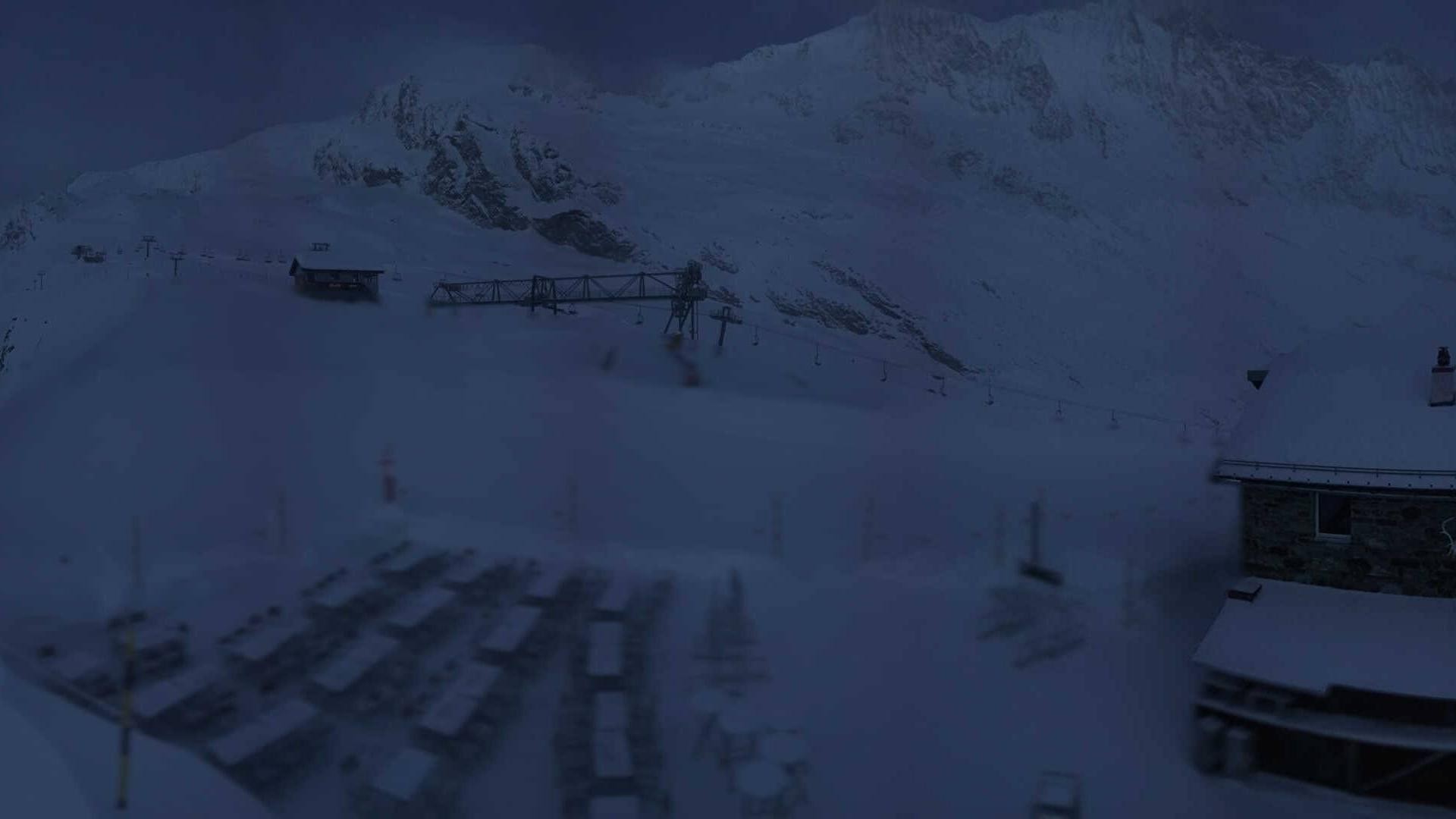 Archiv Foto Webcam Saas Fee - Längfluh Süd