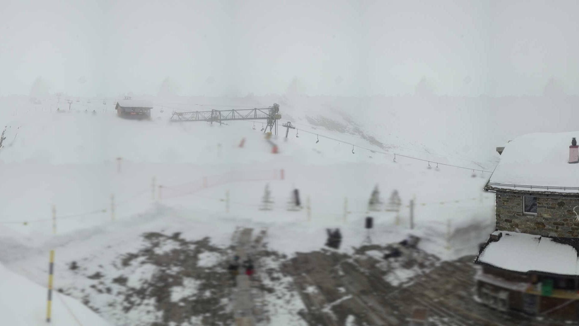 Archiv Foto Webcam Saas Fee - Längfluh Süd