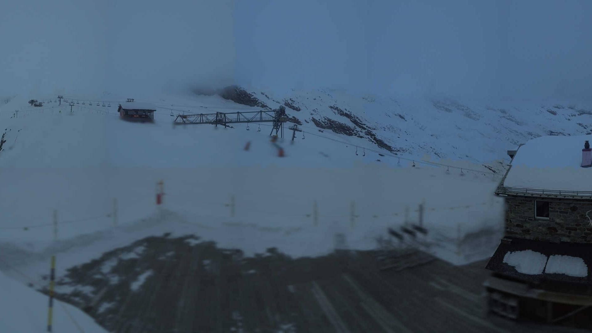 Archiv Foto Webcam Saas Fee - Längfluh Süd