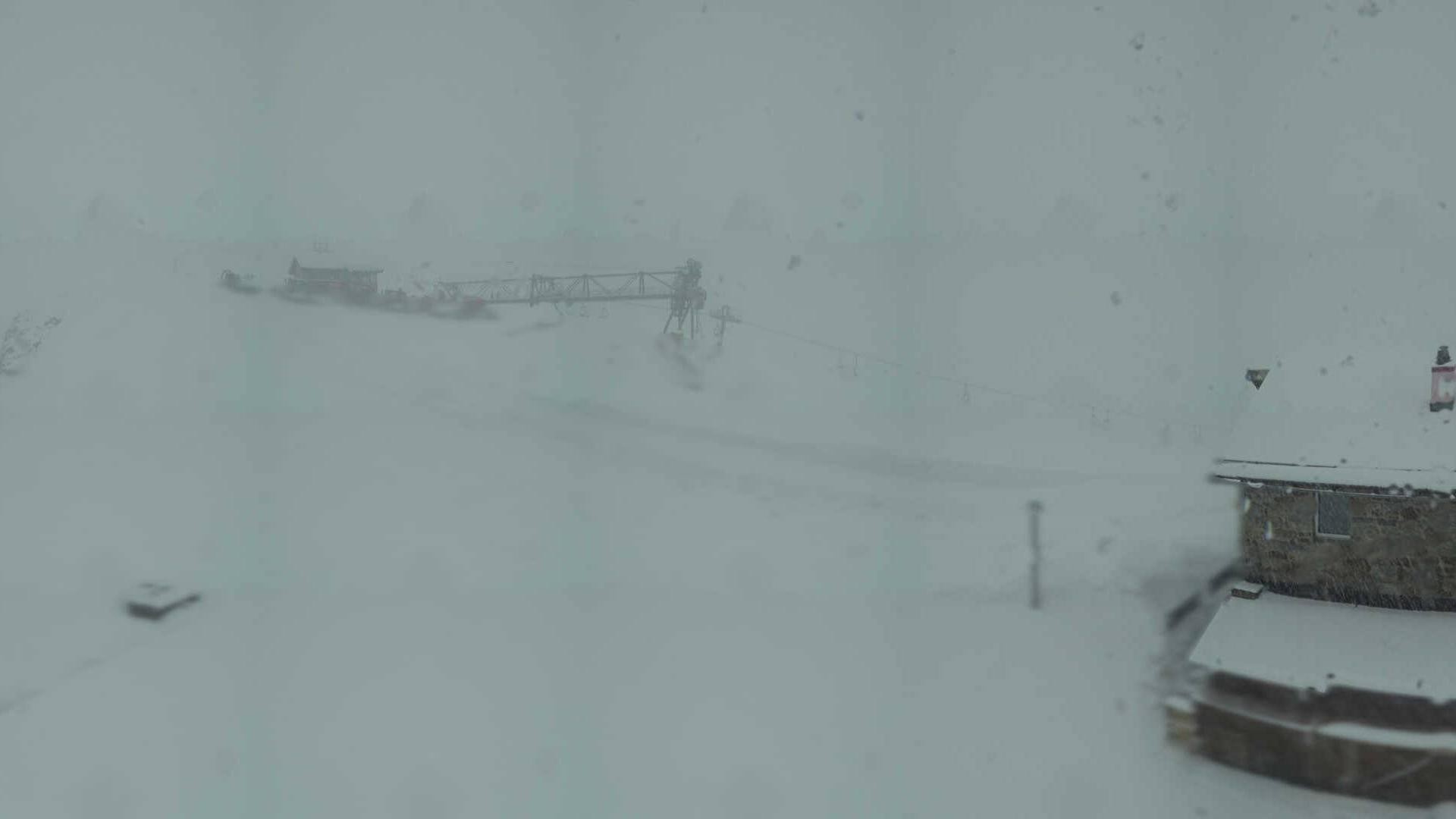 Archiv Foto Webcam Saas Fee - Längfluh Süd
