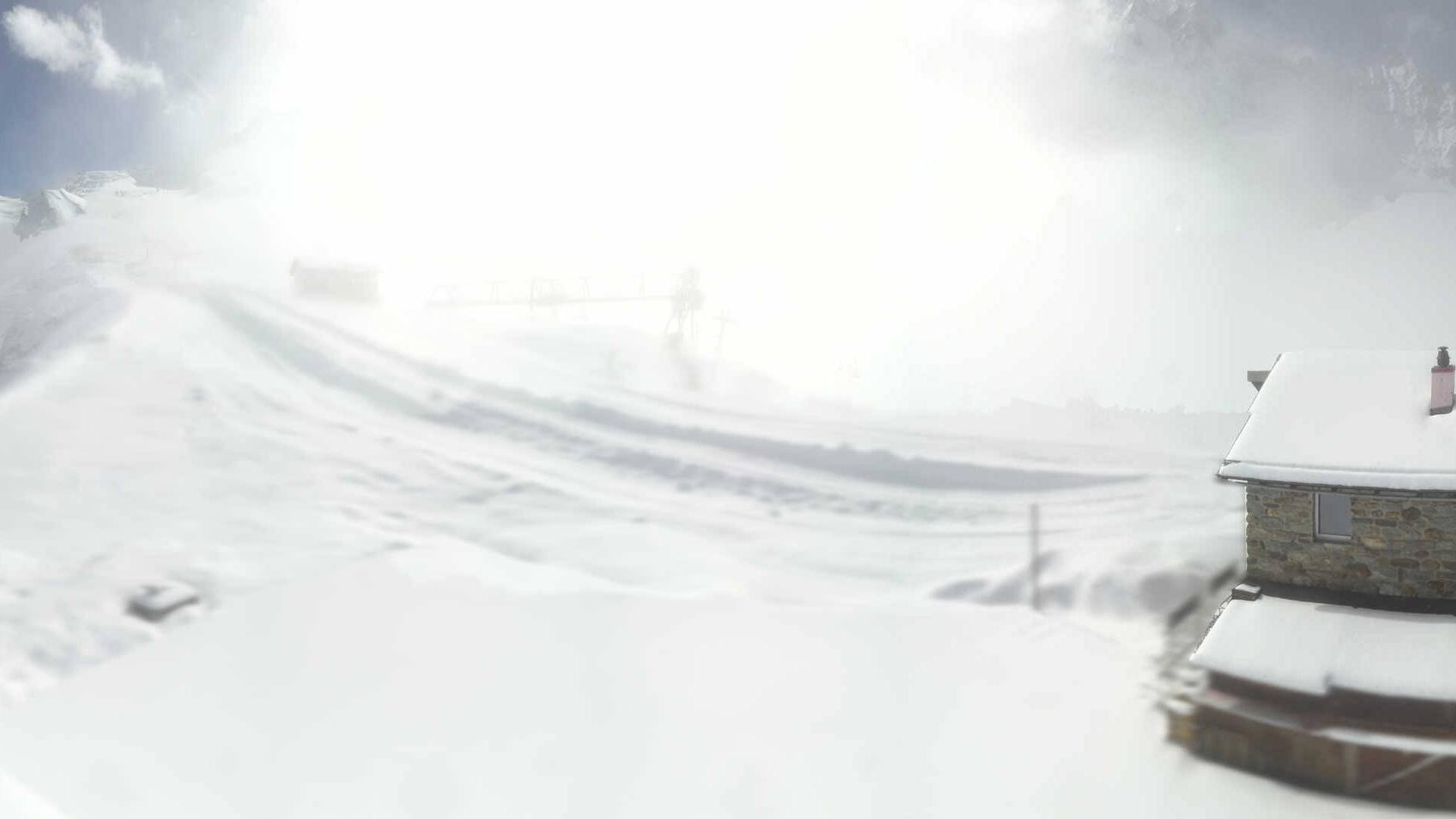 Archiv Foto Webcam Saas Fee - Längfluh Süd