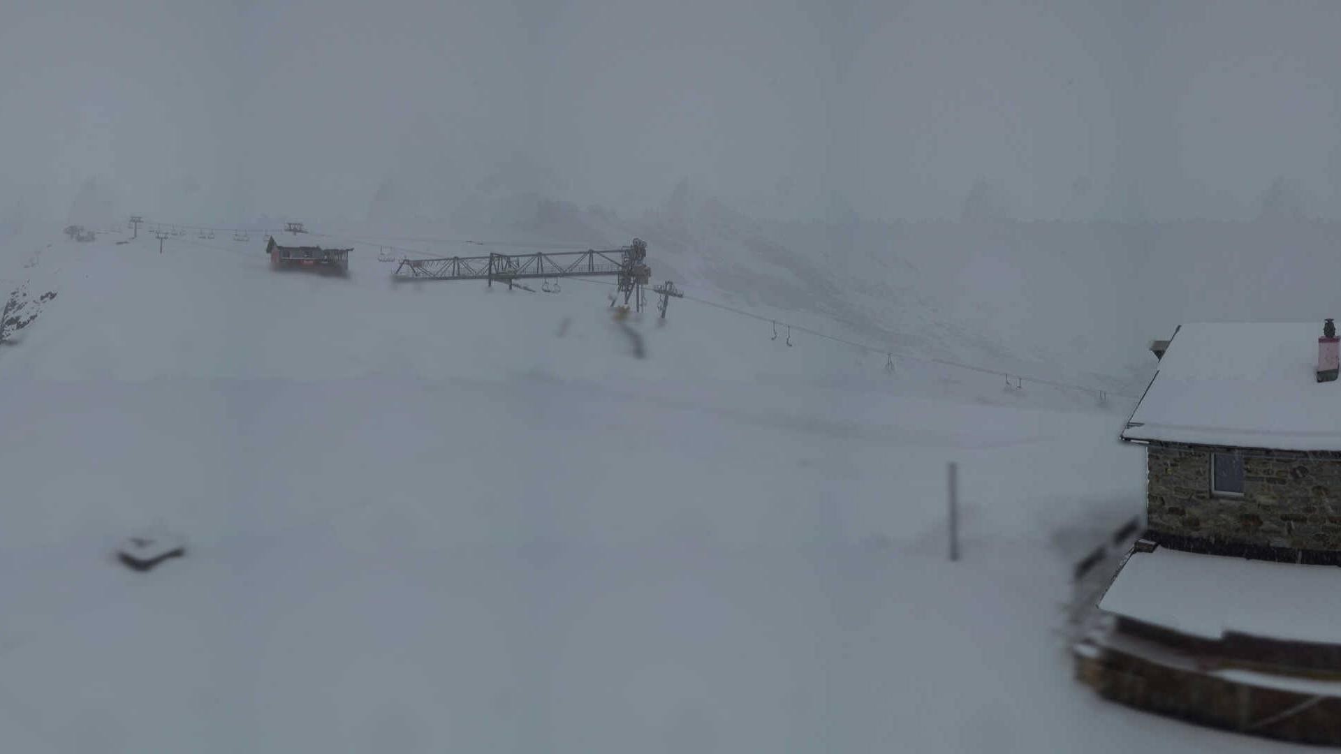 Archiv Foto Webcam Saas Fee - Längfluh Süd