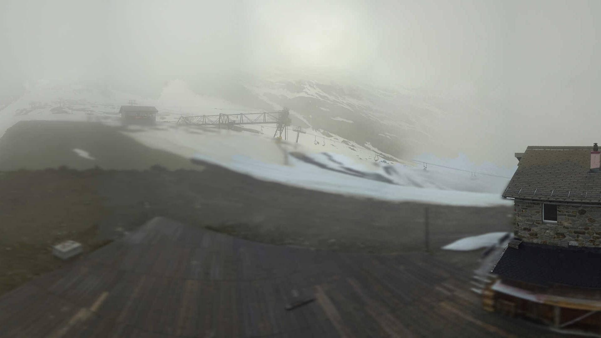 Archiv Foto Webcam Saas Fee - Längfluh Süd