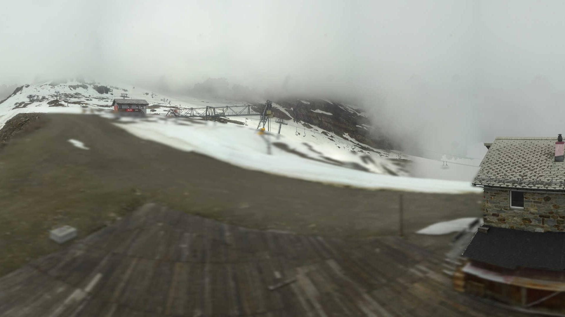 Archiv Foto Webcam Saas Fee - Längfluh Süd