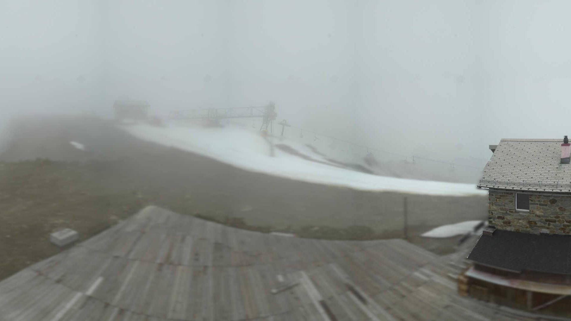 Archiv Foto Webcam Saas Fee - Längfluh Süd