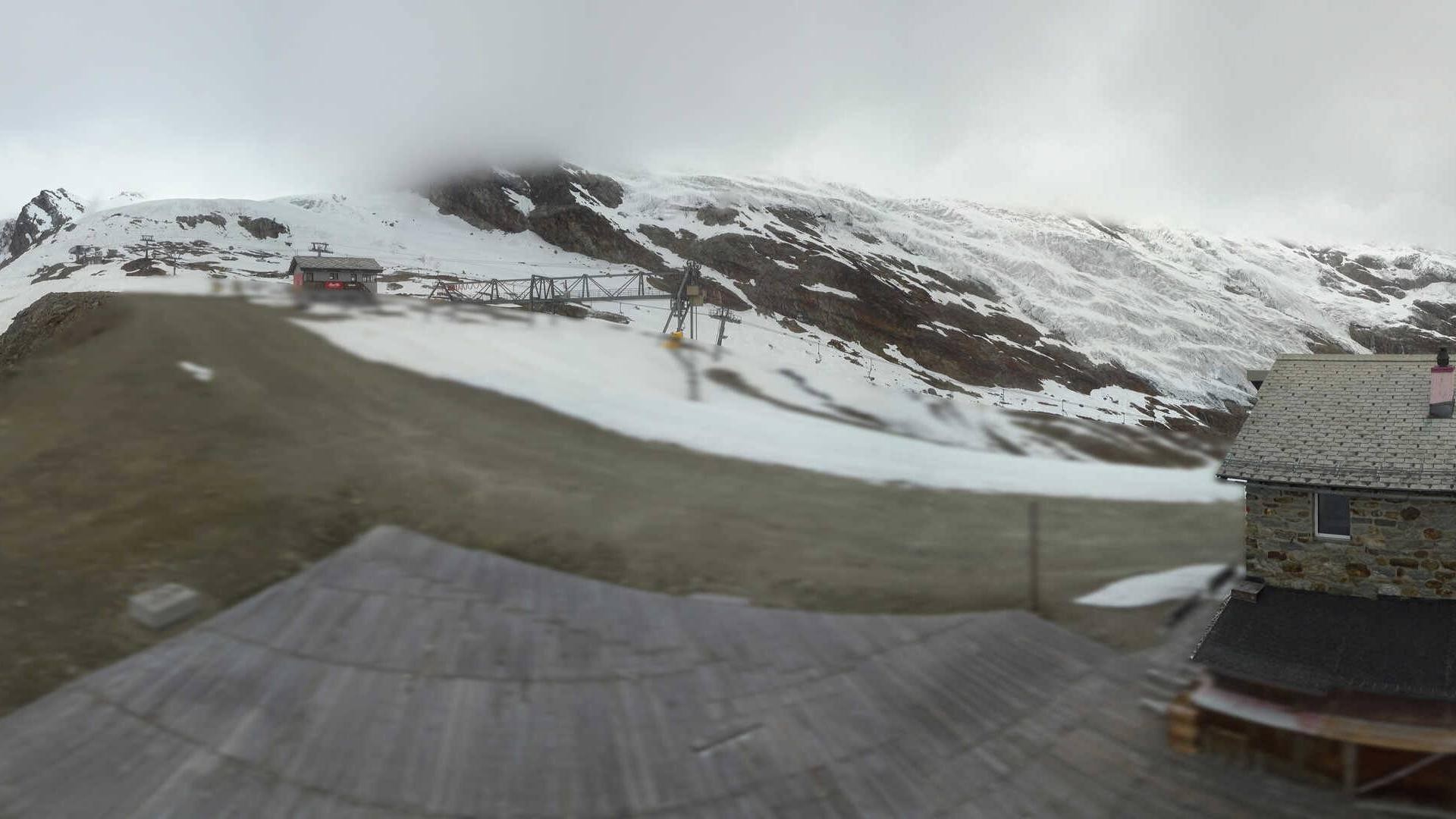 Archiv Foto Webcam Saas Fee - Längfluh Süd