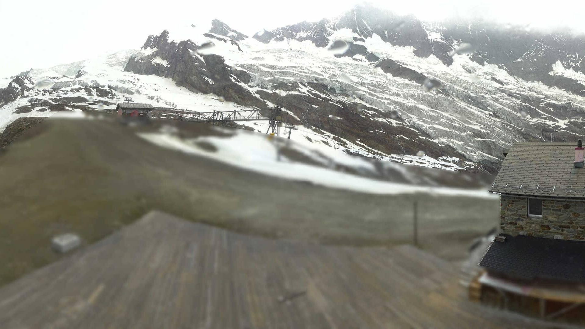 Archiv Foto Webcam Saas Fee - Längfluh Süd