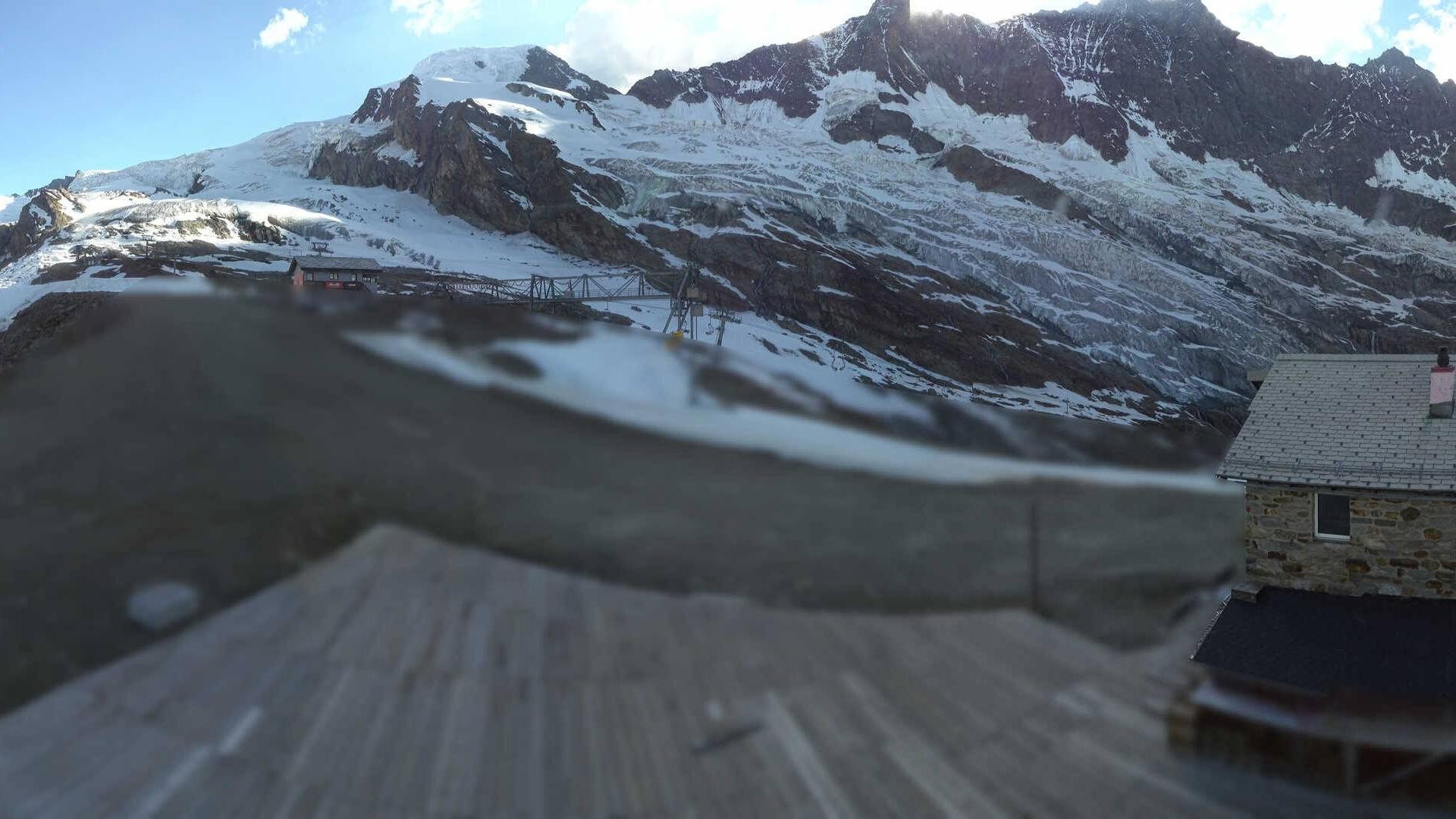 Archiv Foto Webcam Saas Fee - Längfluh Süd