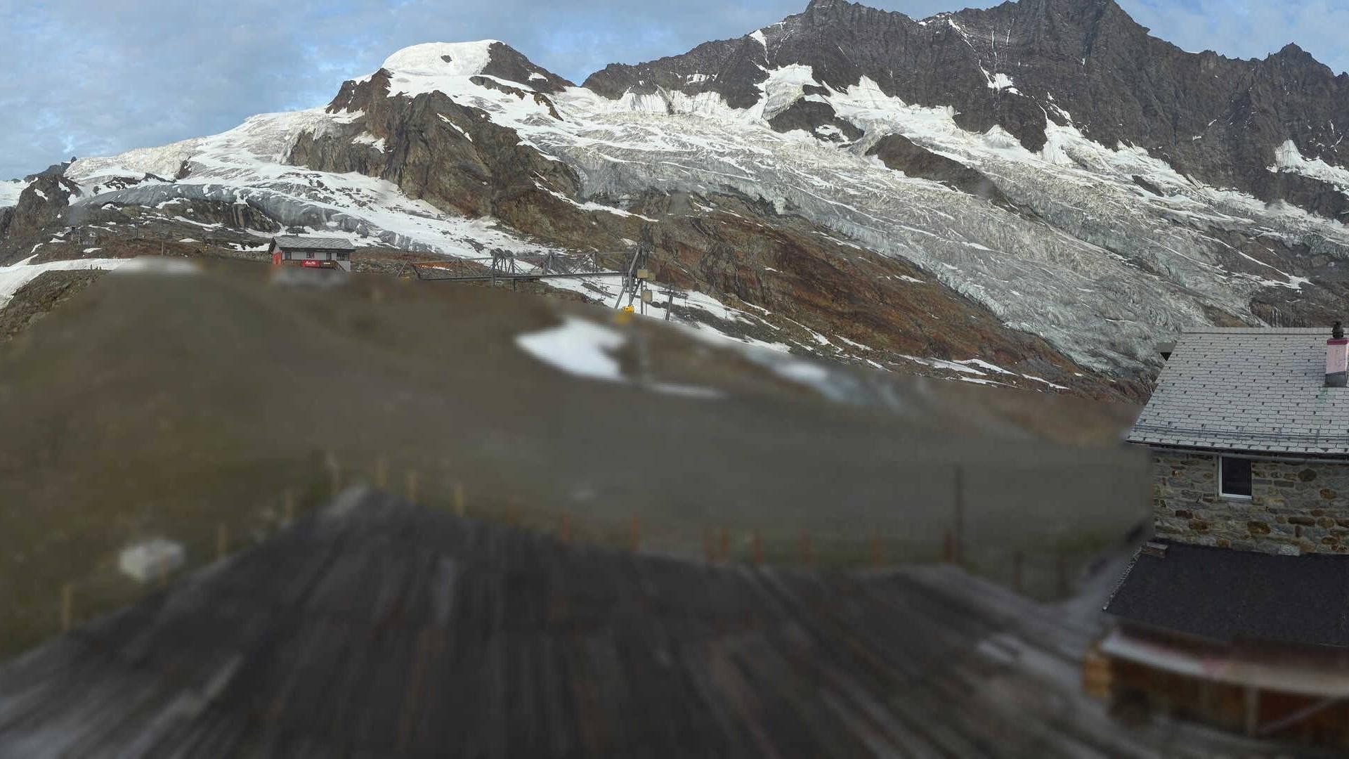 Archiv Foto Webcam Saas Fee - Längfluh Süd