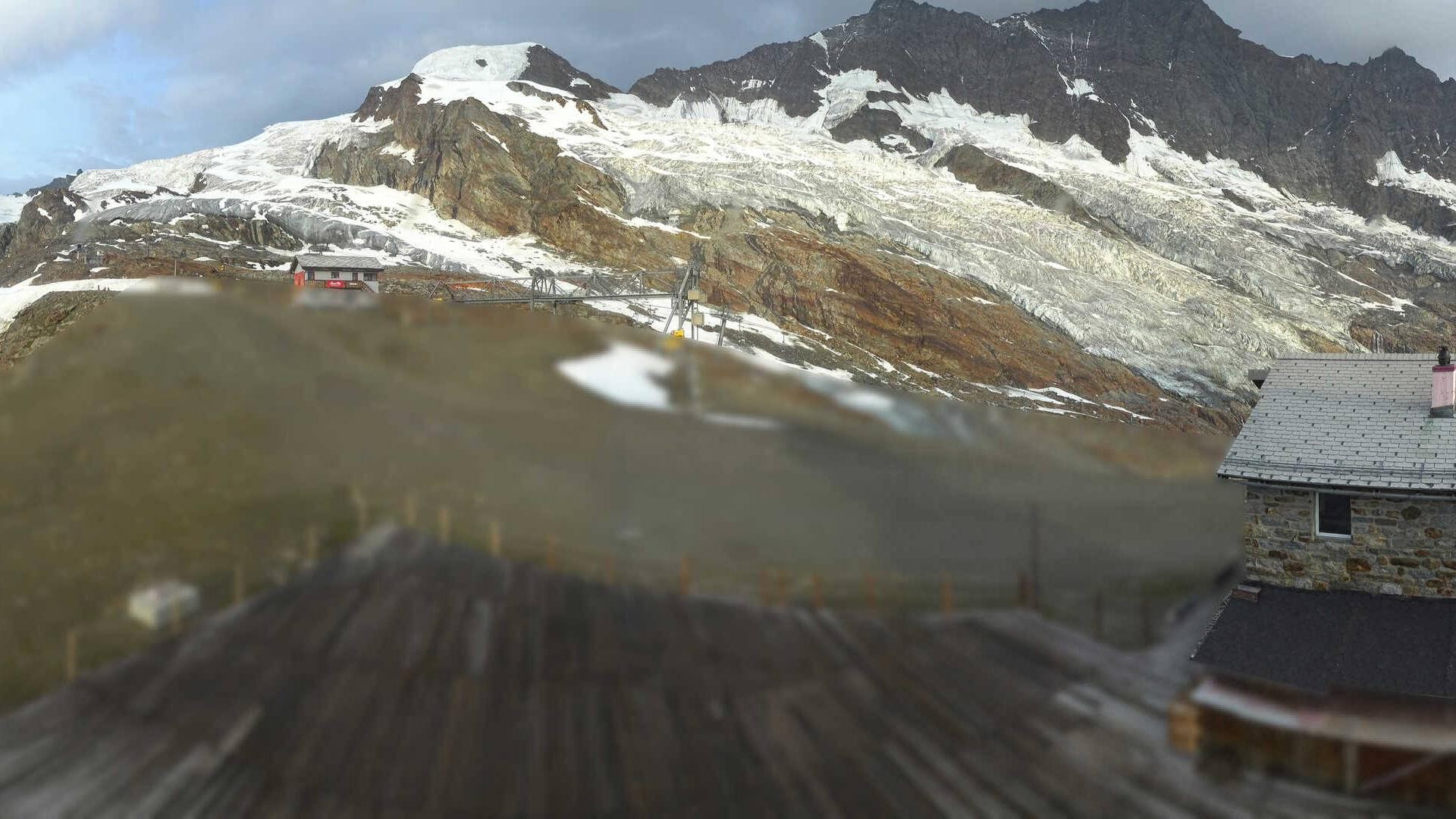 Archiv Foto Webcam Saas Fee - Längfluh Süd