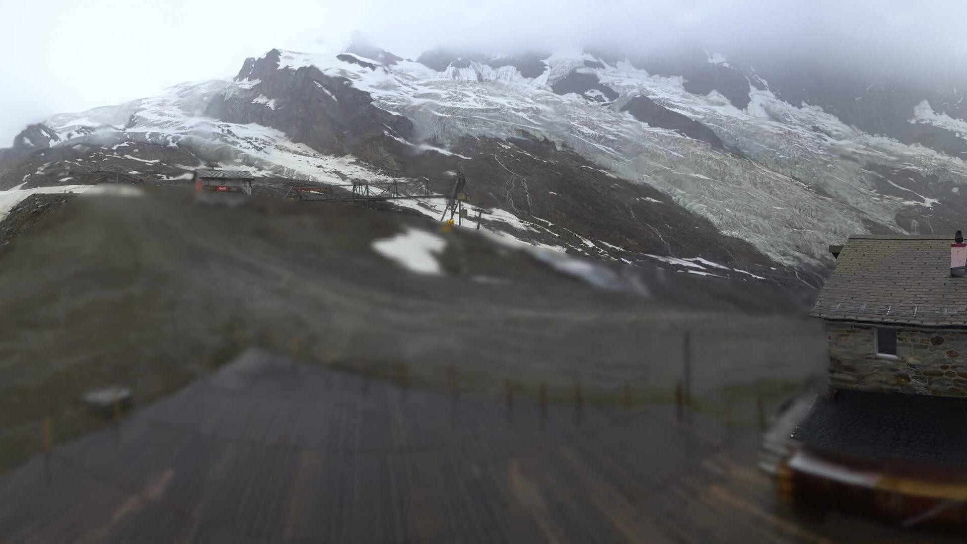 Archiv Foto Webcam Saas Fee - Längfluh Süd