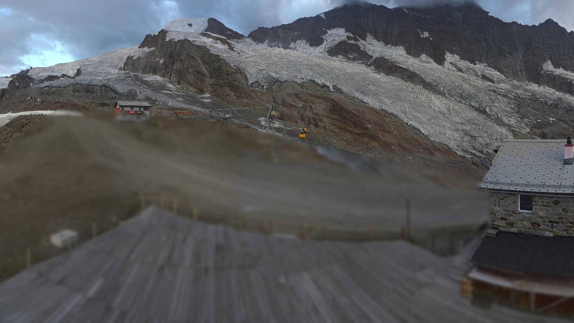 Archiv Foto Webcam Saas Fee - Längfluh Süd