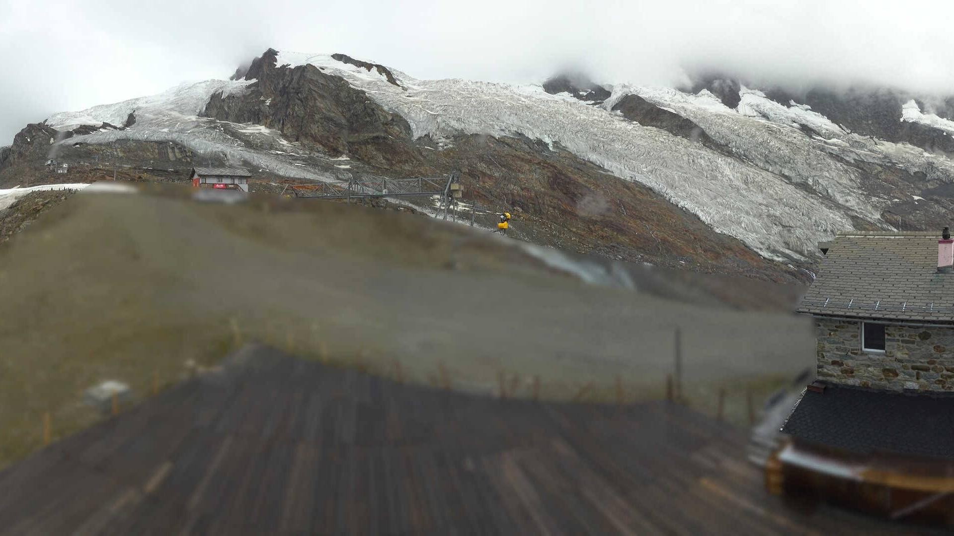 Archiv Foto Webcam Saas Fee - Längfluh Süd