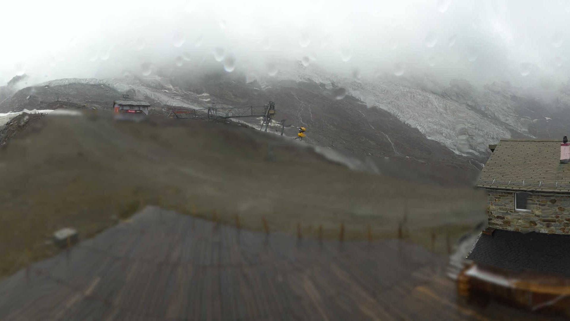 Archiv Foto Webcam Saas Fee - Längfluh Süd