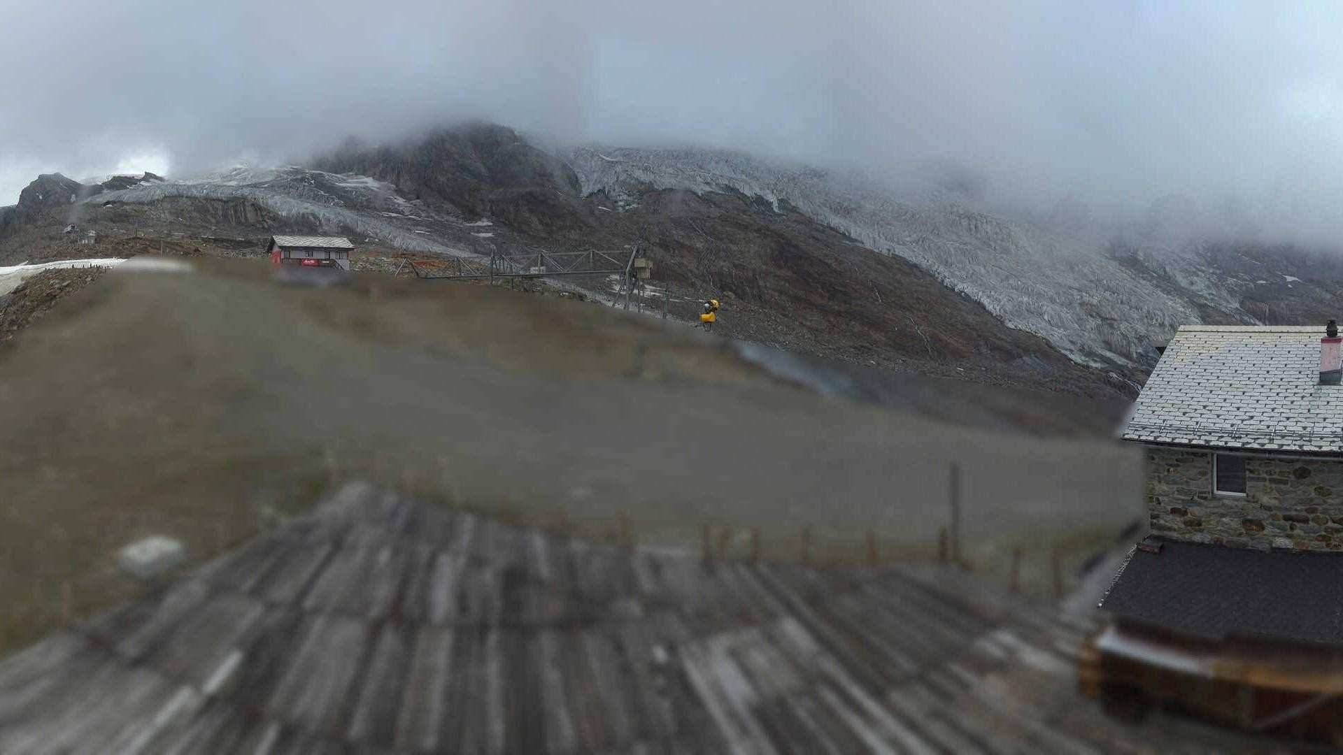 Archiv Foto Webcam Saas Fee - Längfluh Süd