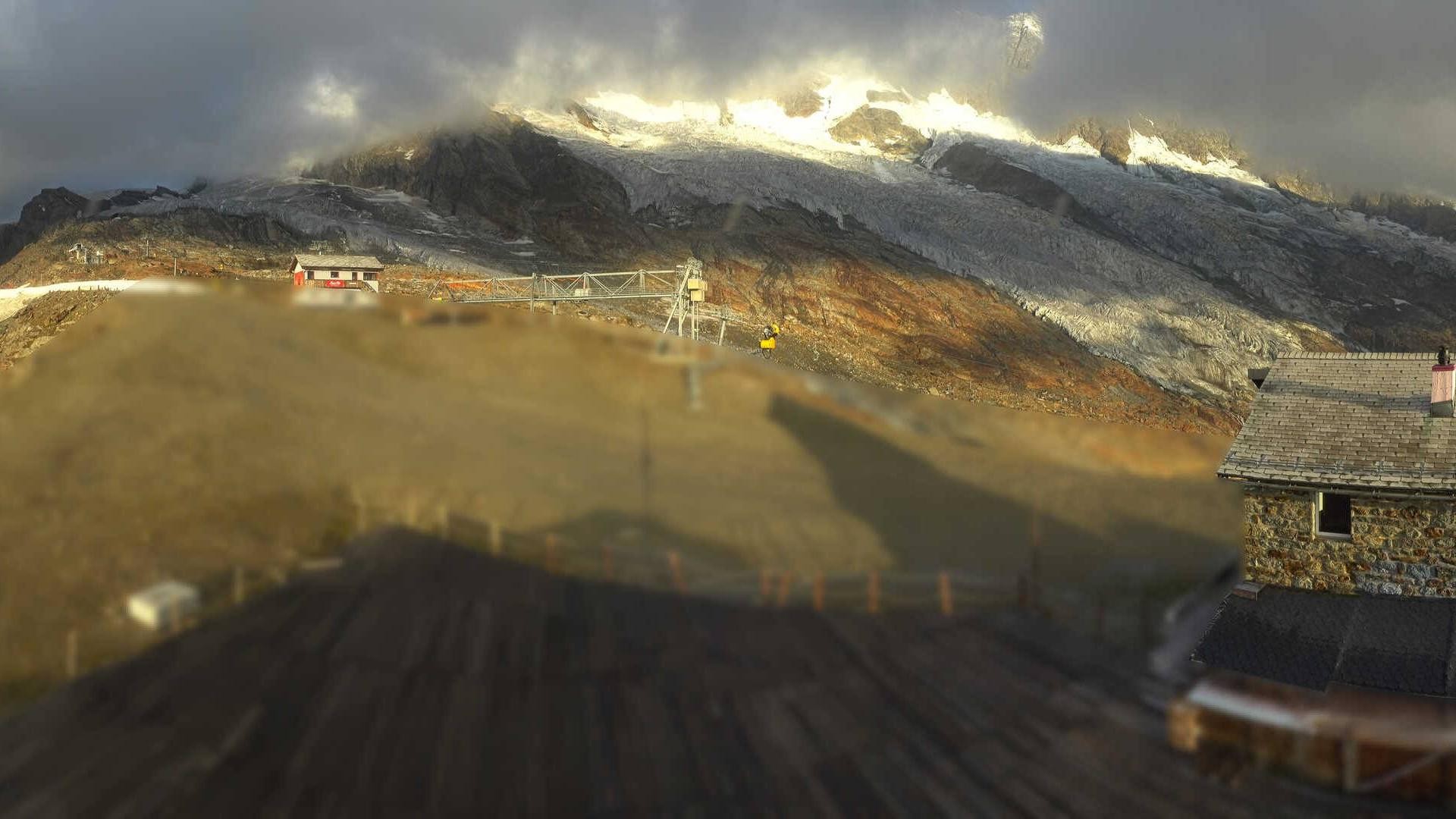 Archiv Foto Webcam Saas Fee - Längfluh Süd