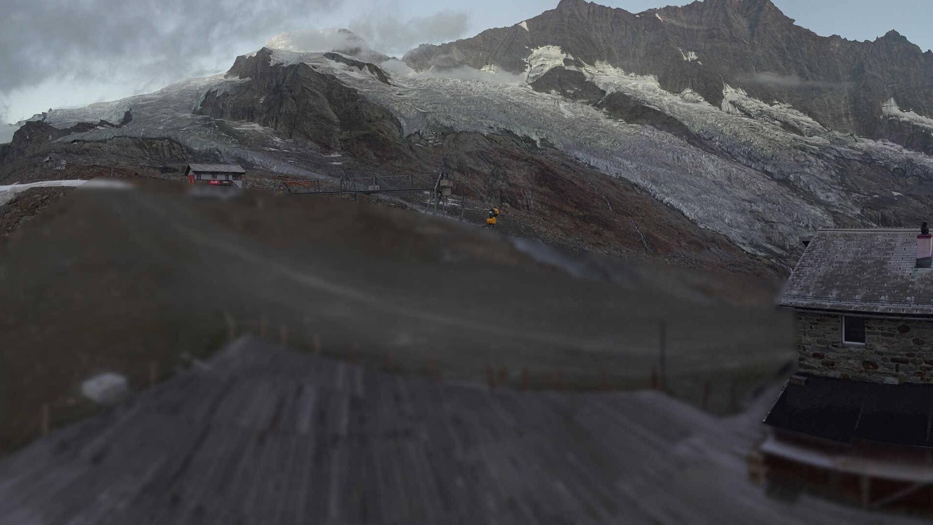 Archiv Foto Webcam Saas Fee - Längfluh Süd